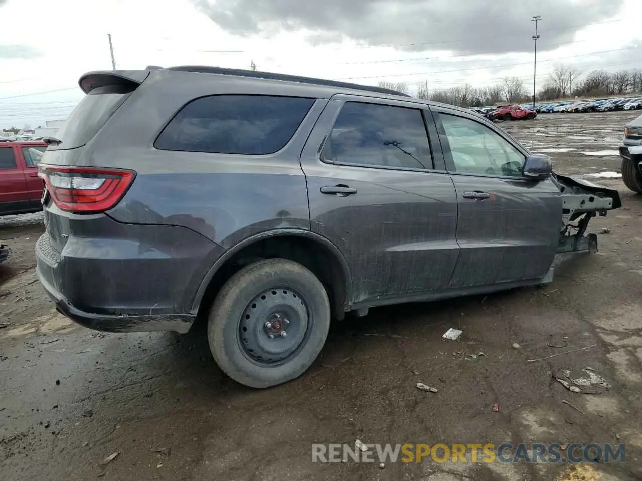 3 Photograph of a damaged car 1C4RDJDGXMC556149 DODGE DURANGO 2021