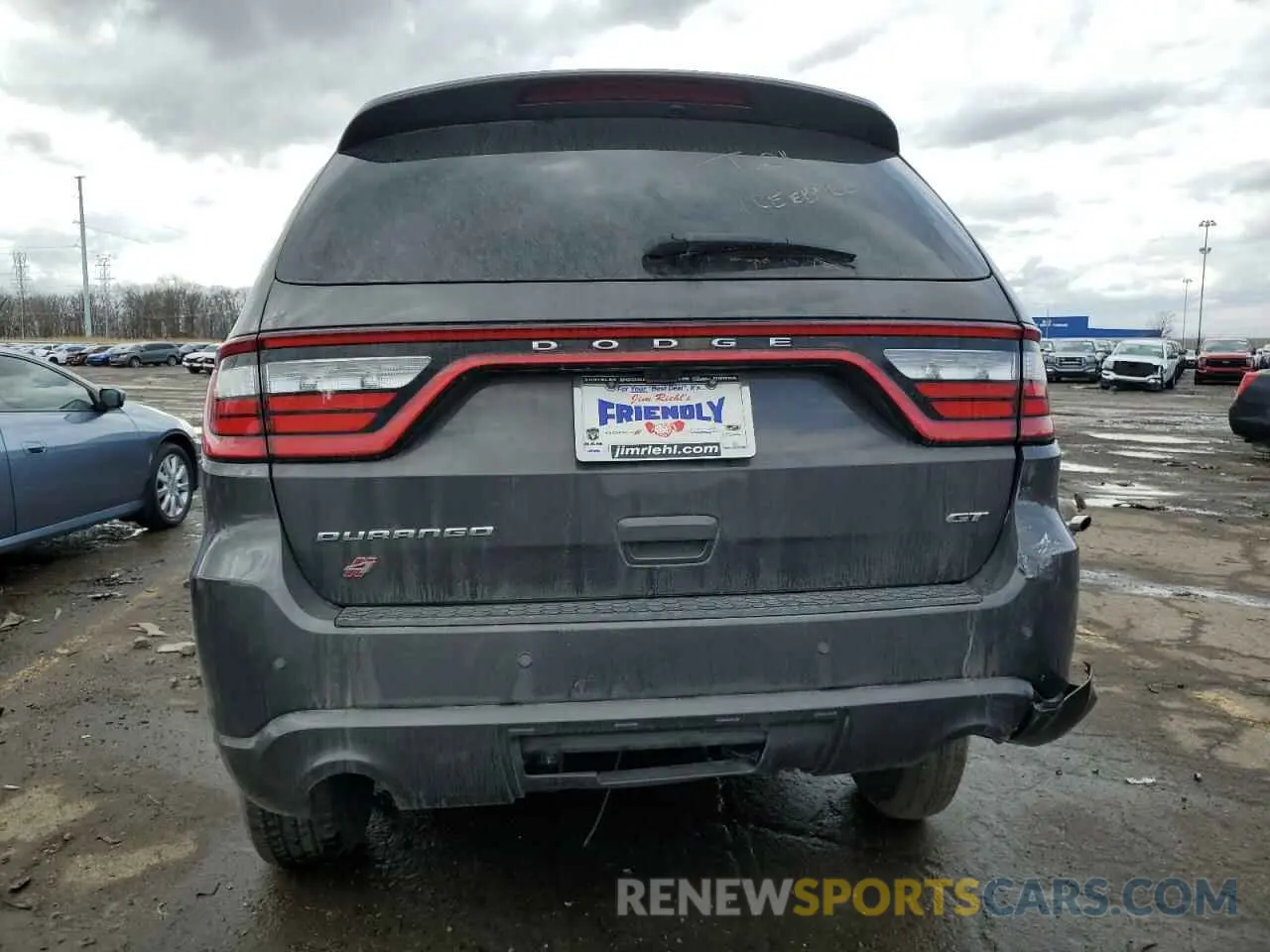 6 Photograph of a damaged car 1C4RDJDGXMC556149 DODGE DURANGO 2021