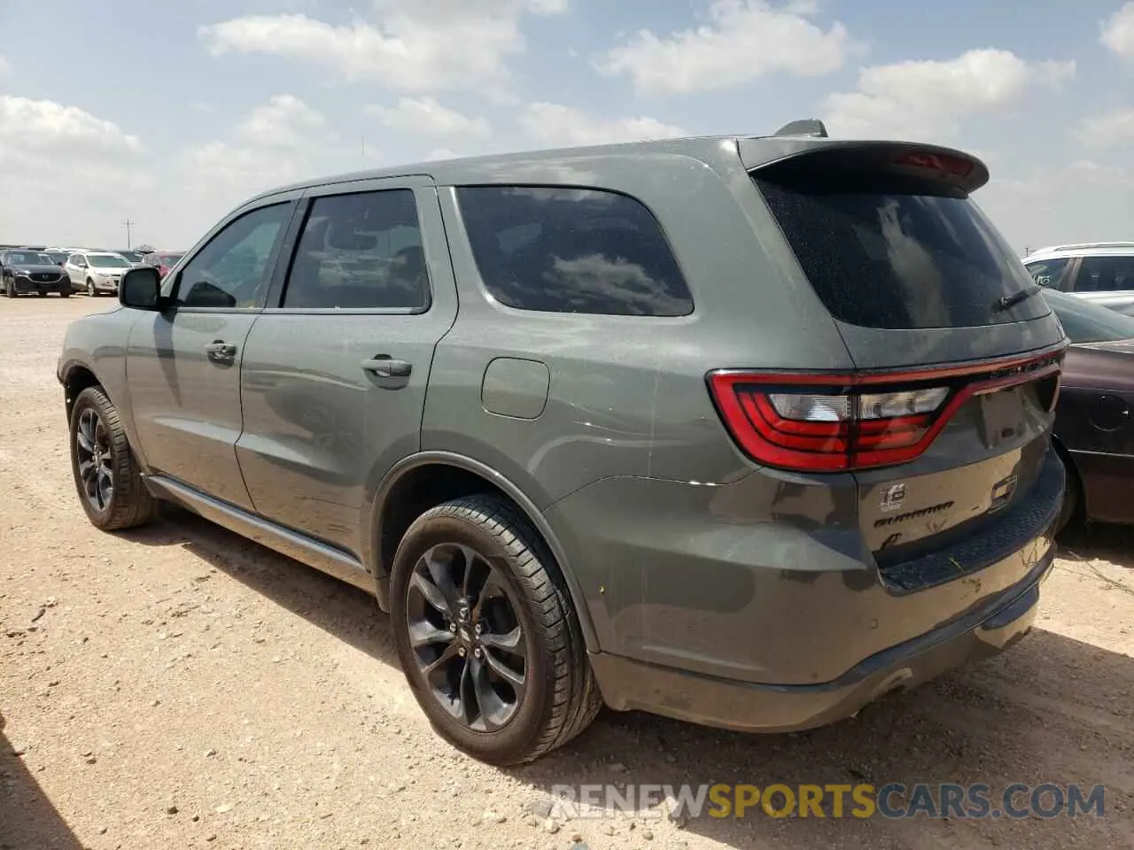 2 Photograph of a damaged car 1C4RDJDGXMC765830 DODGE DURANGO 2021