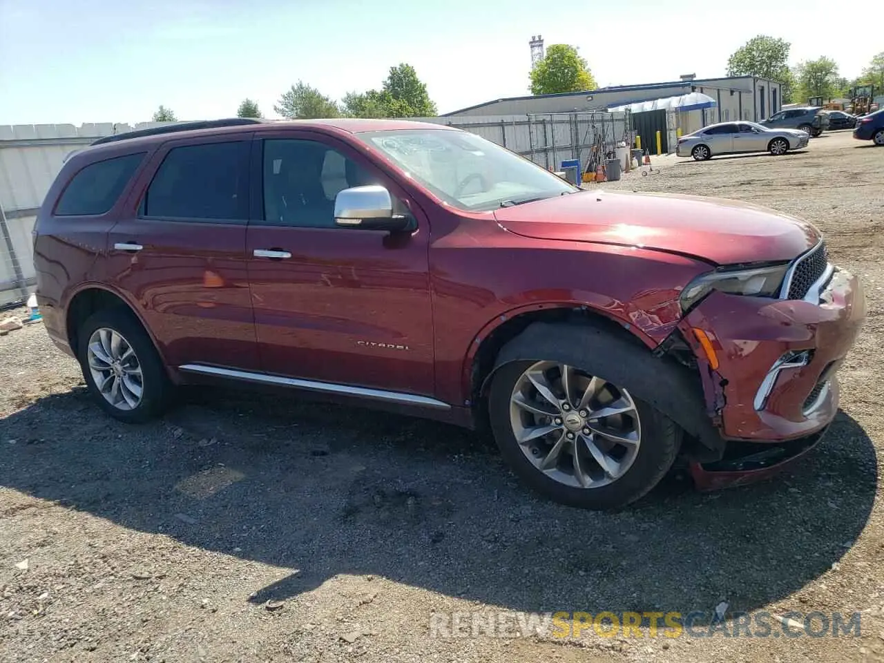 4 Фотография поврежденного автомобиля 1C4RDJEG9MC759130 DODGE DURANGO 2021