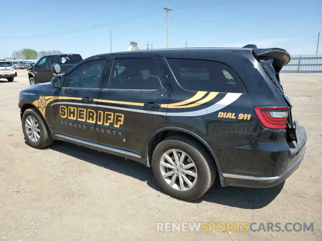 2 Photograph of a damaged car 1C4RDJFG8MC849707 DODGE DURANGO 2021