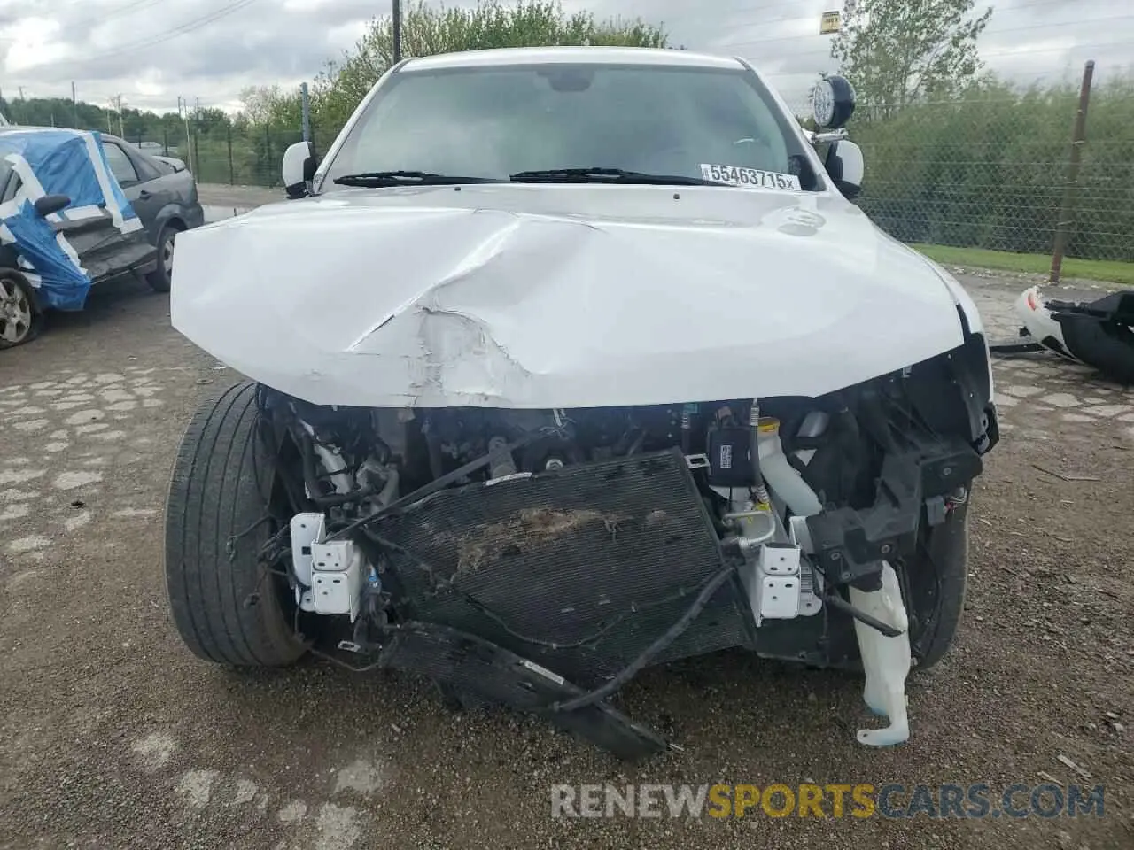 5 Photograph of a damaged car 1C4RDJFG9MC643540 DODGE DURANGO 2021