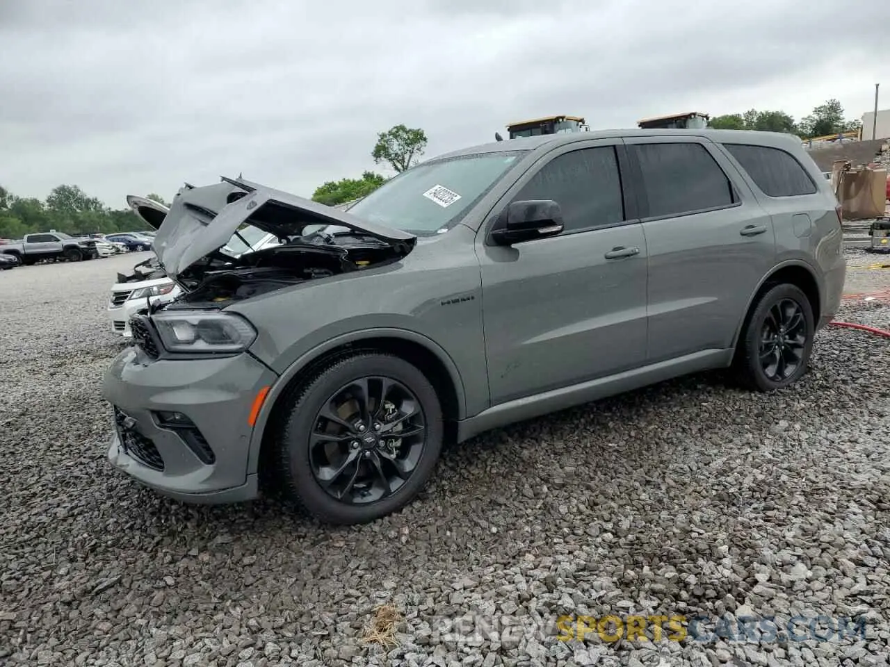 1 Фотография поврежденного автомобиля 1C4SDHCT0MC608591 DODGE DURANGO 2021