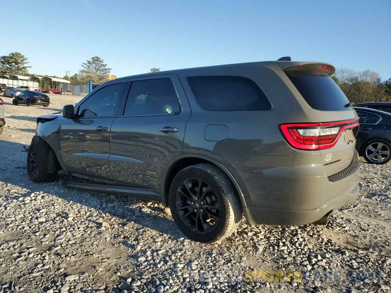 2 Фотография поврежденного автомобиля 1C4SDHCT0MC740654 DODGE DURANGO 2021