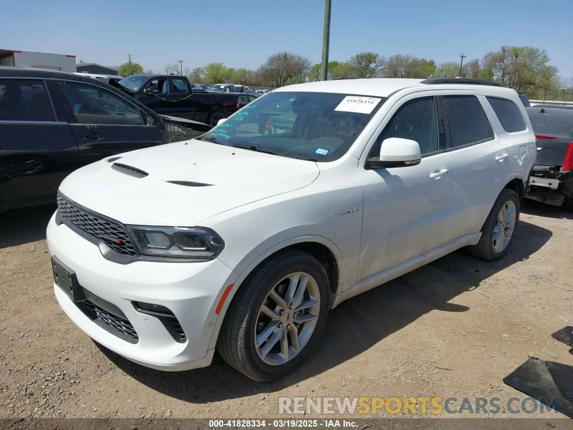 2 Photograph of a damaged car 1C4SDHCT3MC540450 DODGE DURANGO 2021