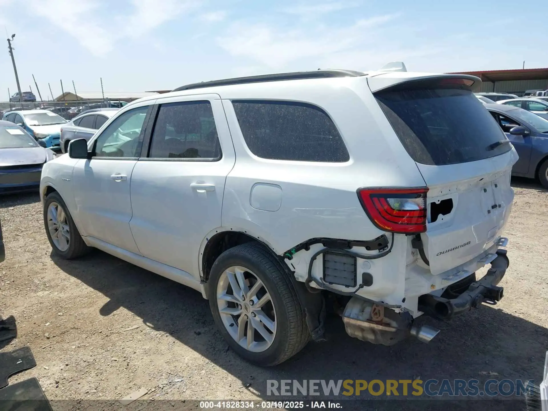 3 Photograph of a damaged car 1C4SDHCT3MC540450 DODGE DURANGO 2021