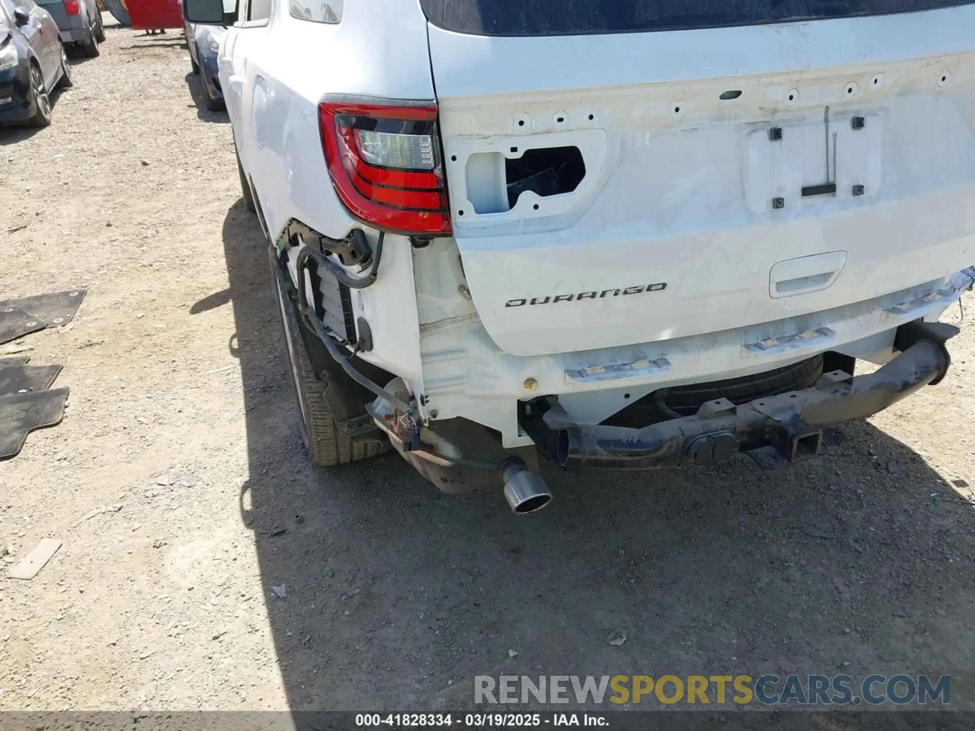 6 Photograph of a damaged car 1C4SDHCT3MC540450 DODGE DURANGO 2021