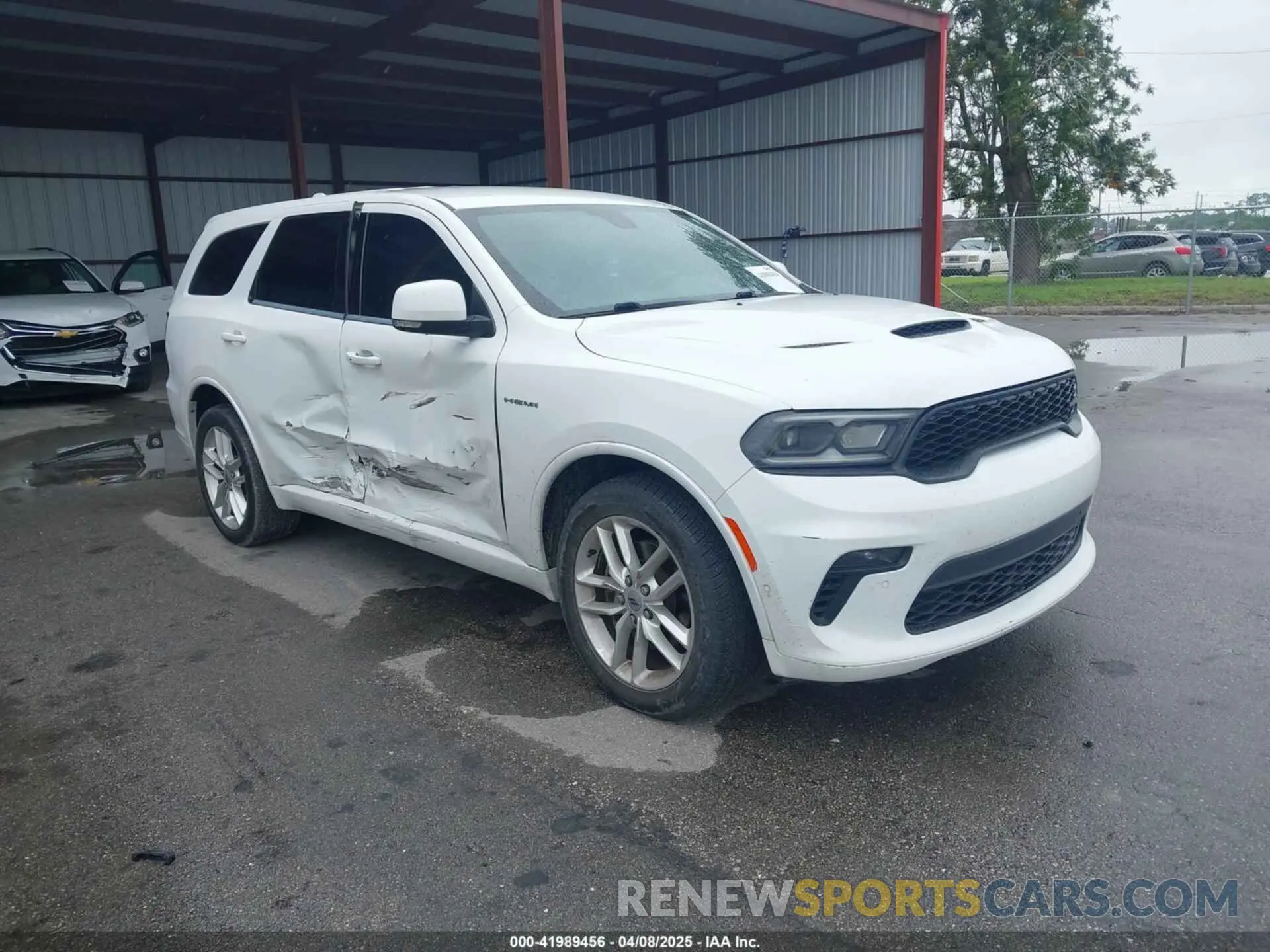 1 Фотография поврежденного автомобиля 1C4SDHCT3MC572704 DODGE DURANGO 2021