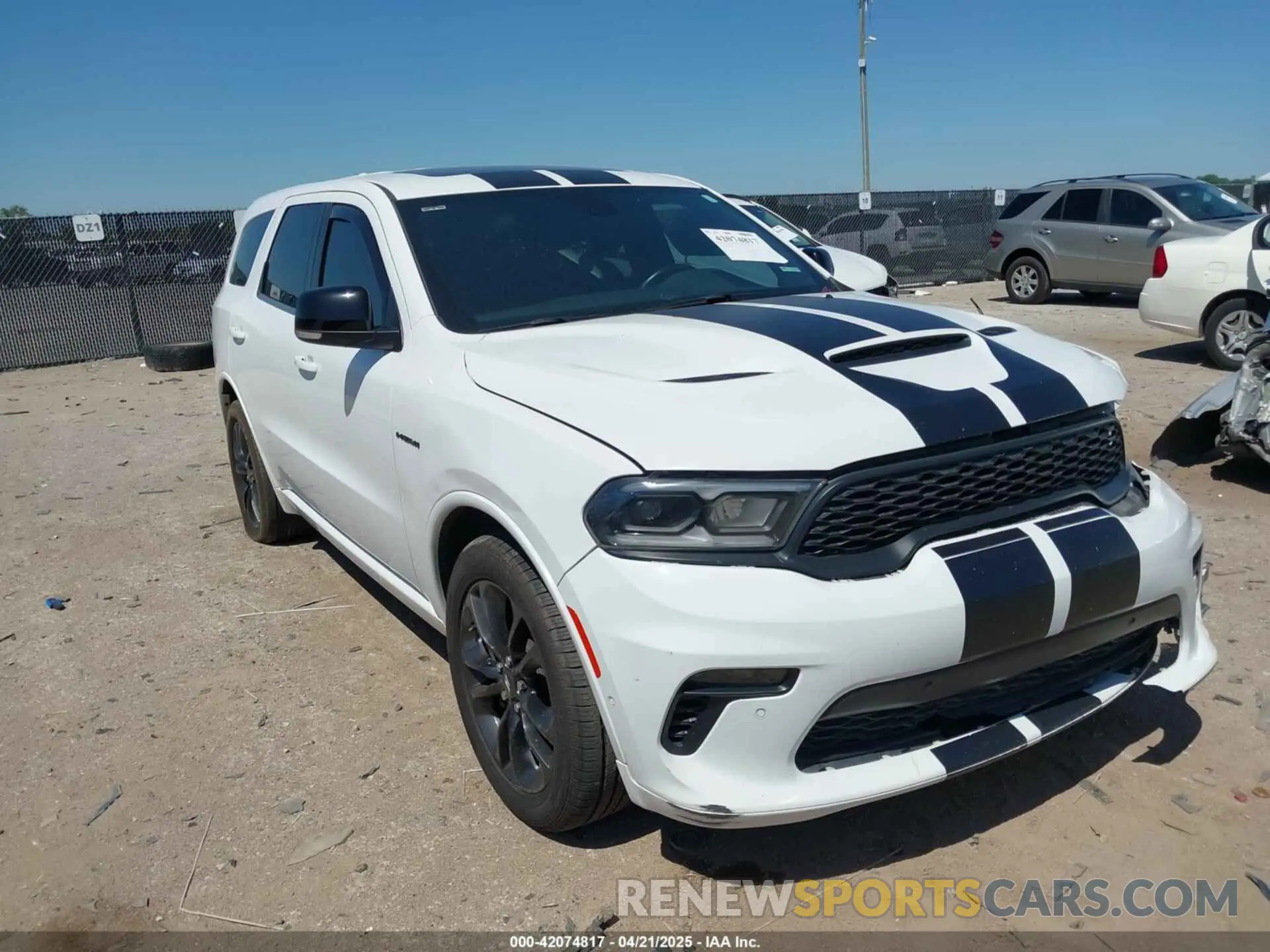 1 Фотография поврежденного автомобиля 1C4SDHCT4MC803173 DODGE DURANGO 2021