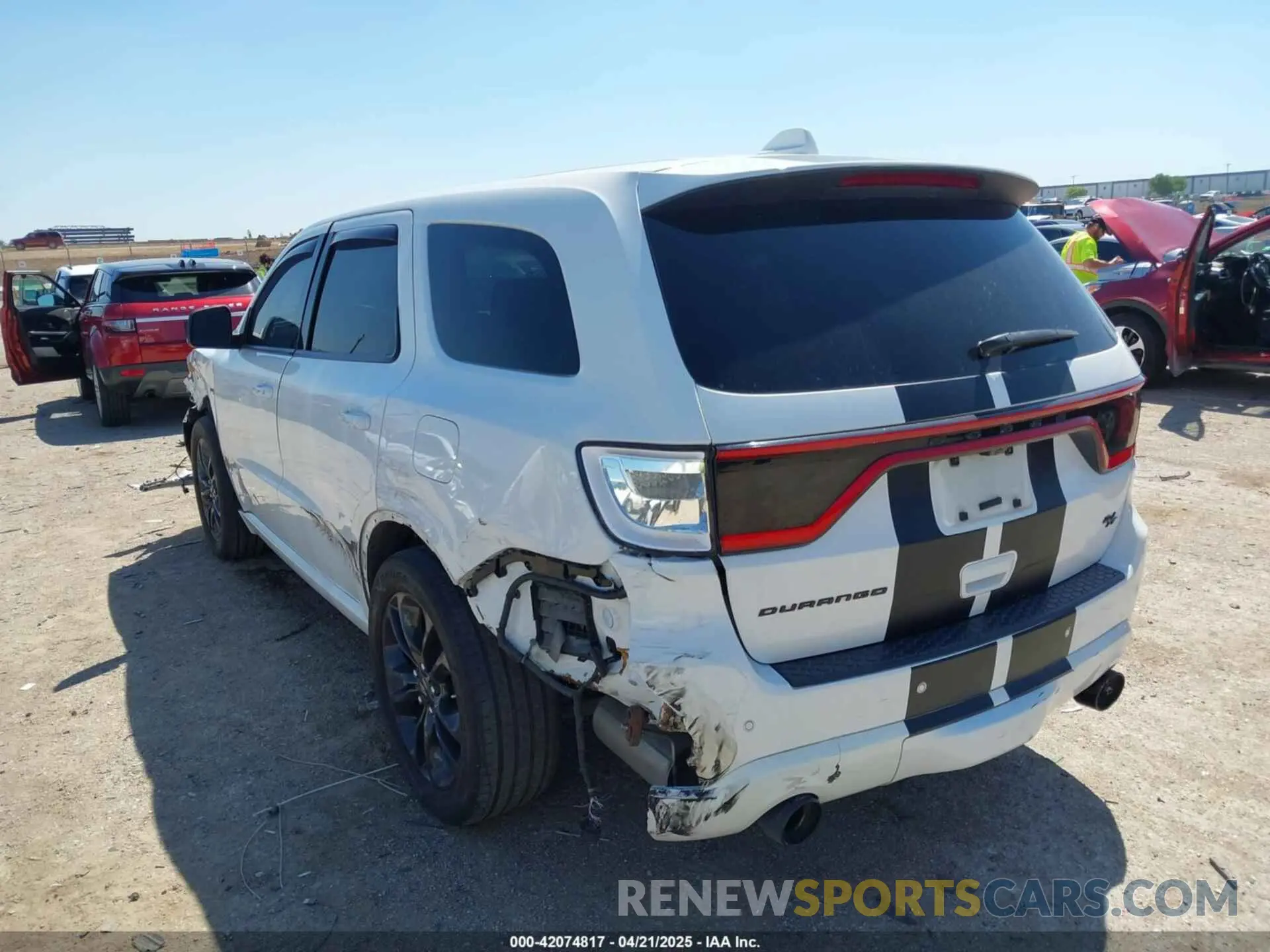 3 Фотография поврежденного автомобиля 1C4SDHCT4MC803173 DODGE DURANGO 2021