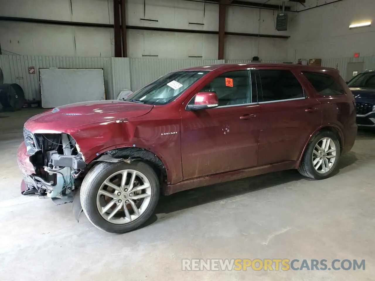 1 Photograph of a damaged car 1C4SDHCT4MC814982 DODGE DURANGO 2021