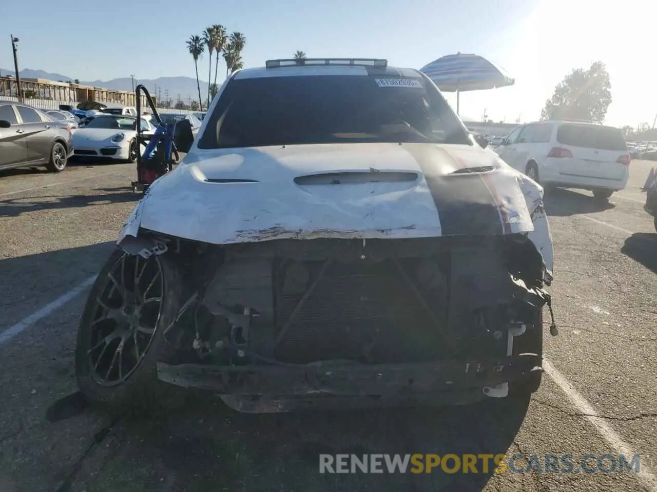 5 Photograph of a damaged car 1C4SDHCT5MC554592 DODGE DURANGO 2021