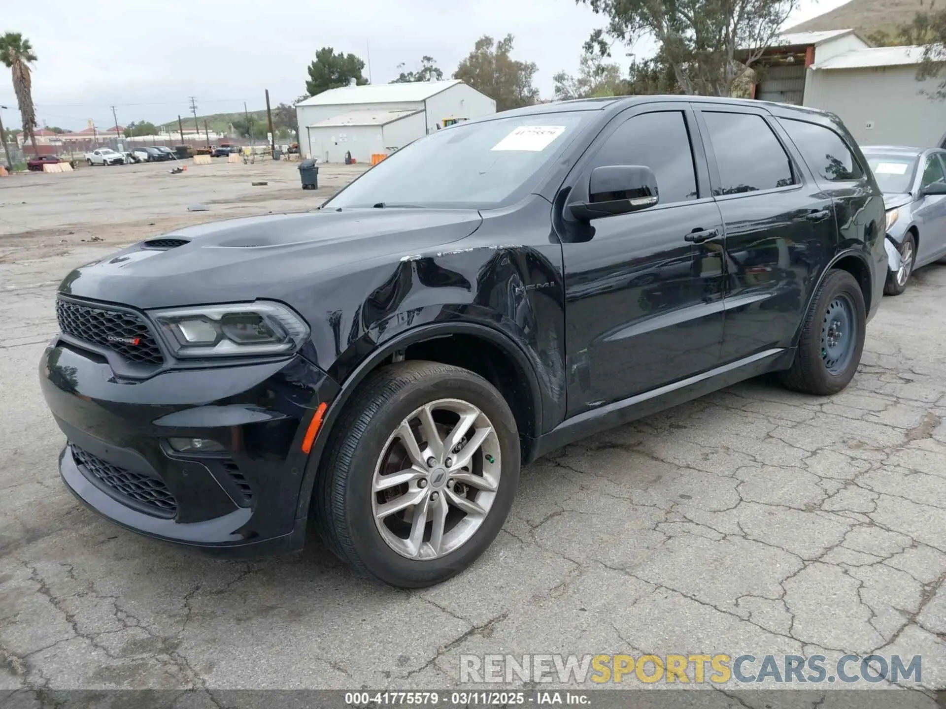 2 Photograph of a damaged car 1C4SDHCT5MC660041 DODGE DURANGO 2021