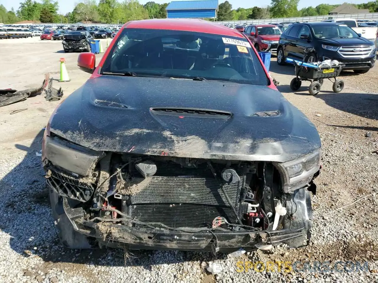 5 Photograph of a damaged car 1C4SDHCT5MC660072 DODGE DURANGO 2021
