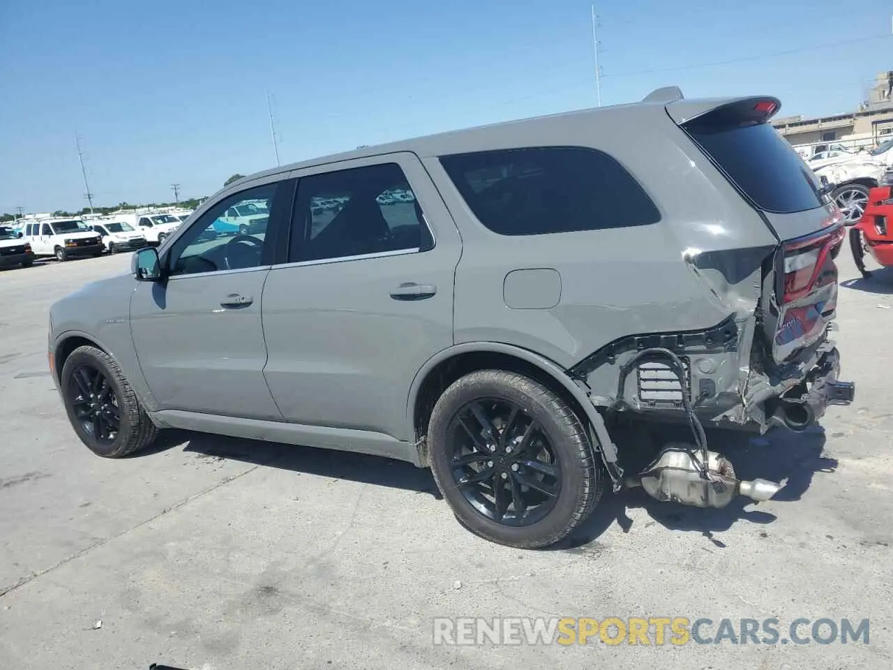 2 Photograph of a damaged car 1C4SDHCT5MC688549 DODGE DURANGO 2021