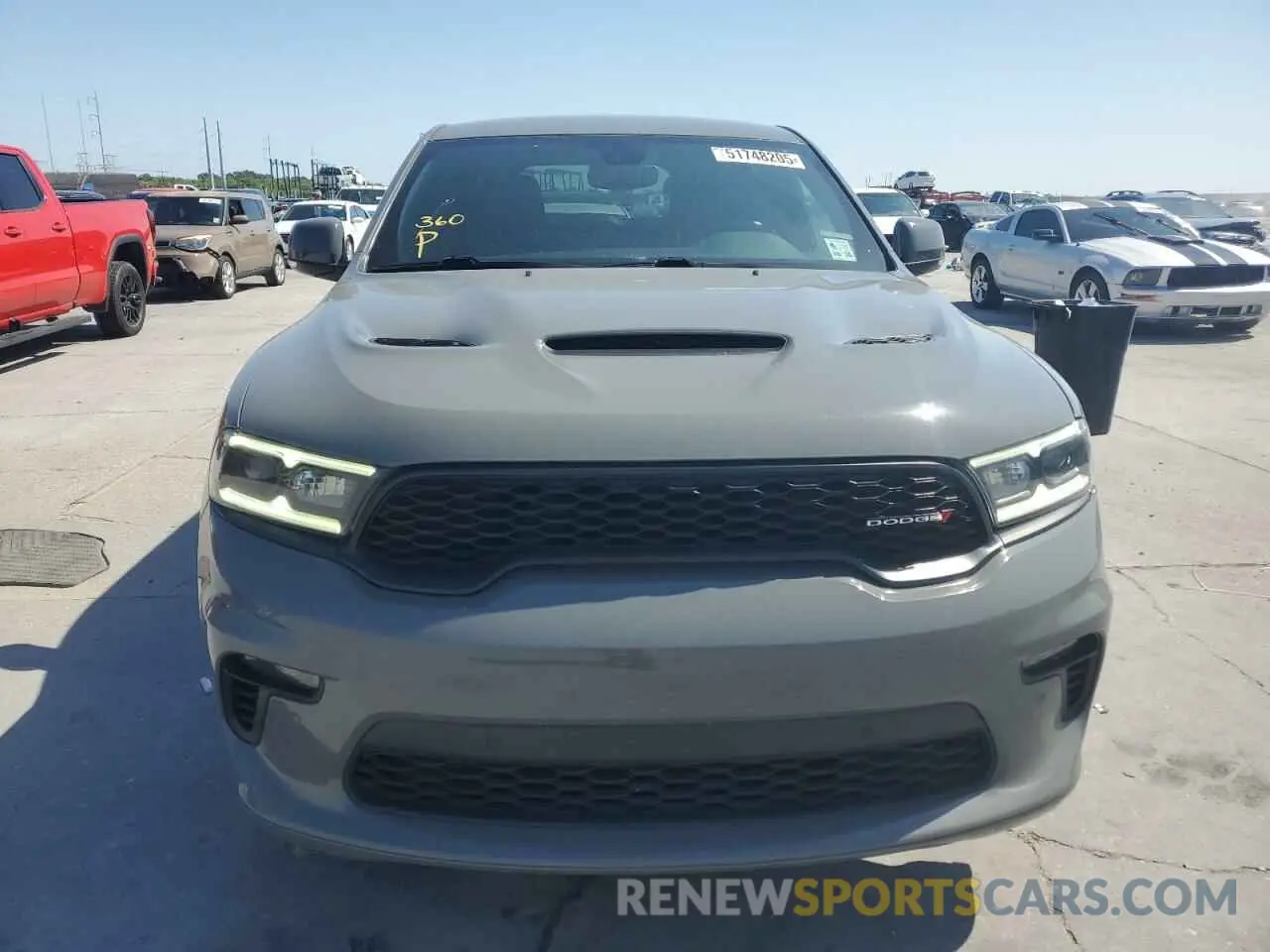 5 Photograph of a damaged car 1C4SDHCT5MC688549 DODGE DURANGO 2021