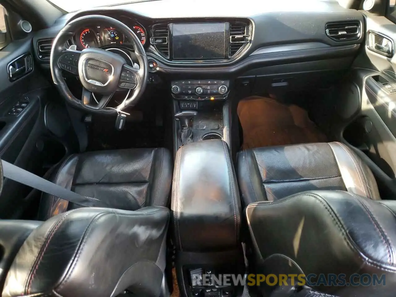 8 Фотография поврежденного автомобиля 1C4SDHCT8MC641130 DODGE DURANGO 2021