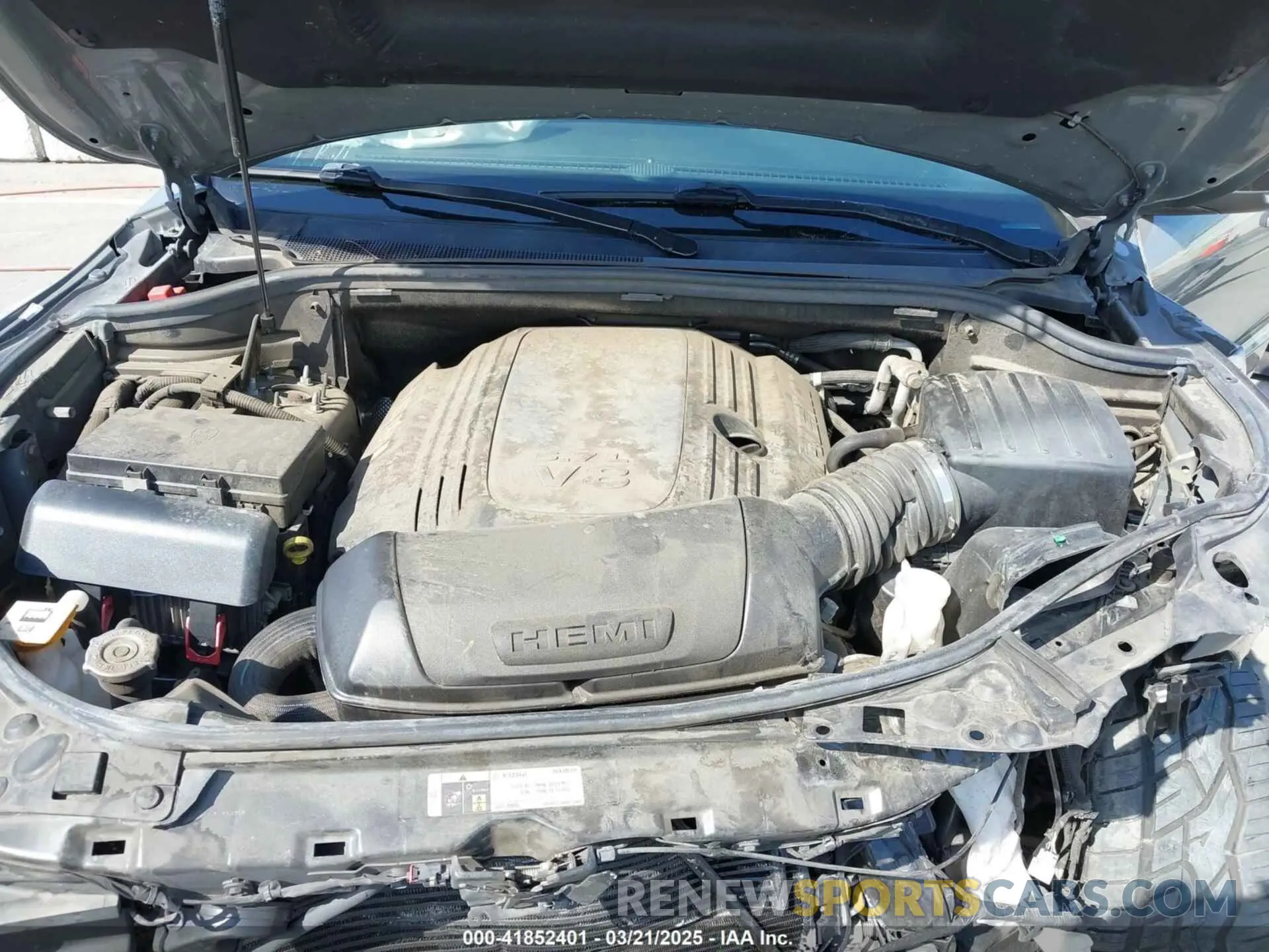 10 Фотография поврежденного автомобиля 1C4SDHCT9MC573095 DODGE DURANGO 2021