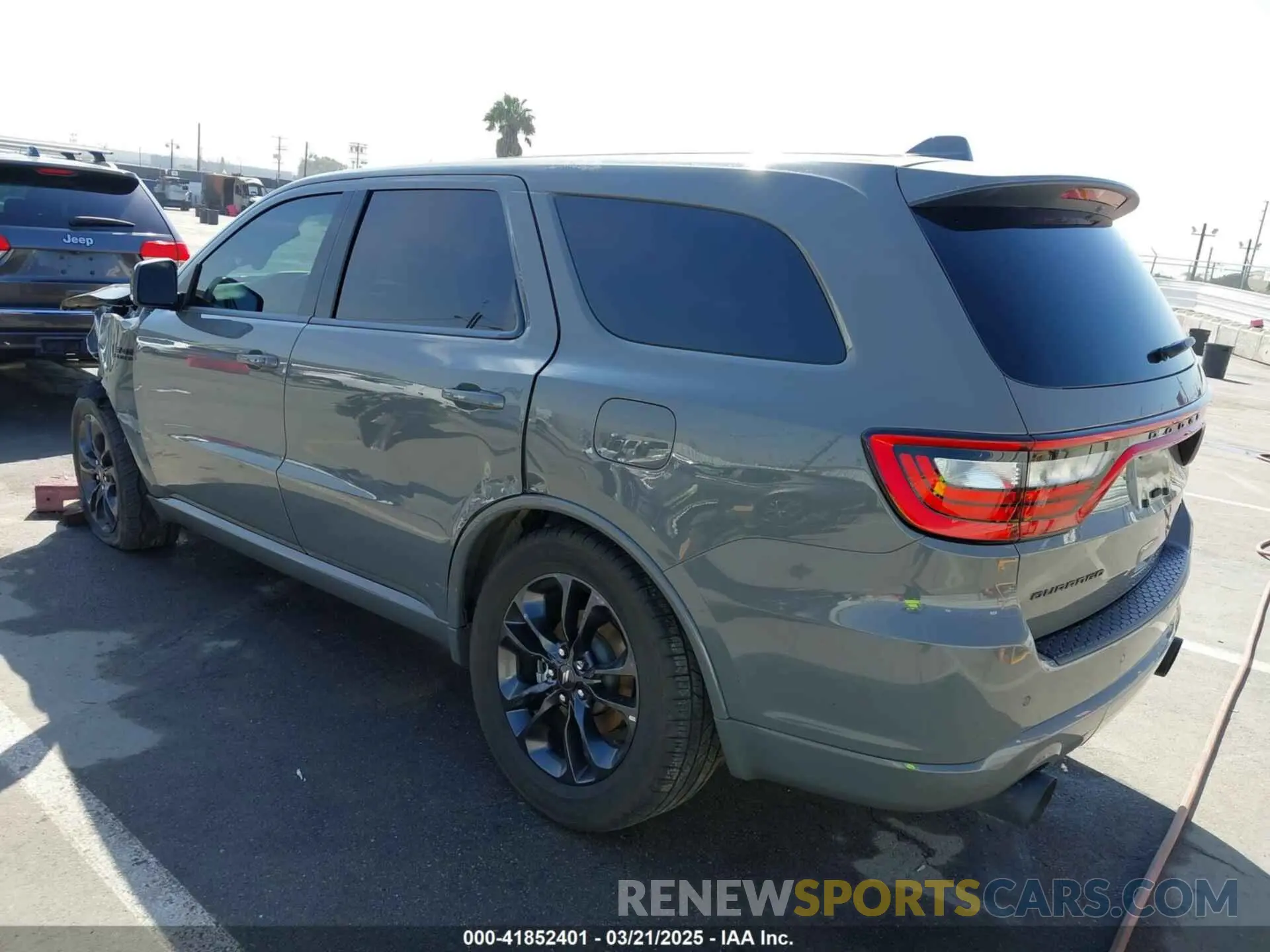 3 Фотография поврежденного автомобиля 1C4SDHCT9MC573095 DODGE DURANGO 2021