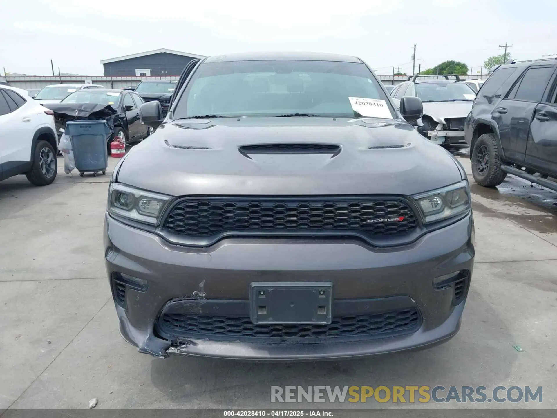 6 Фотография поврежденного автомобиля 1C4SDJCT1MC820407 DODGE DURANGO 2021
