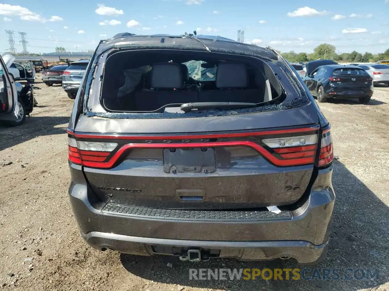 6 Фотография поврежденного автомобиля 1C4SDJCT1MC832380 DODGE DURANGO 2021