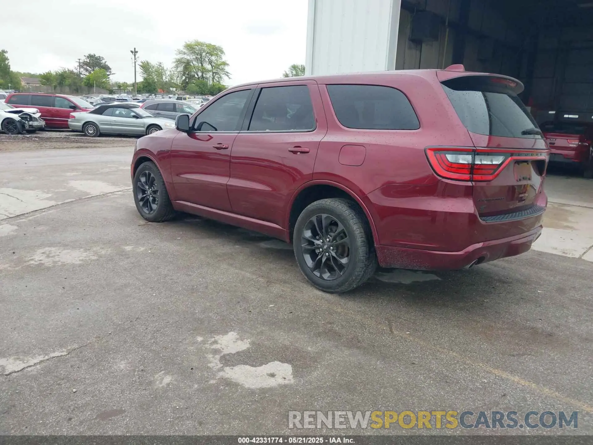 3 Photograph of a damaged car 1C4SDJCT1MC837272 DODGE DURANGO 2021
