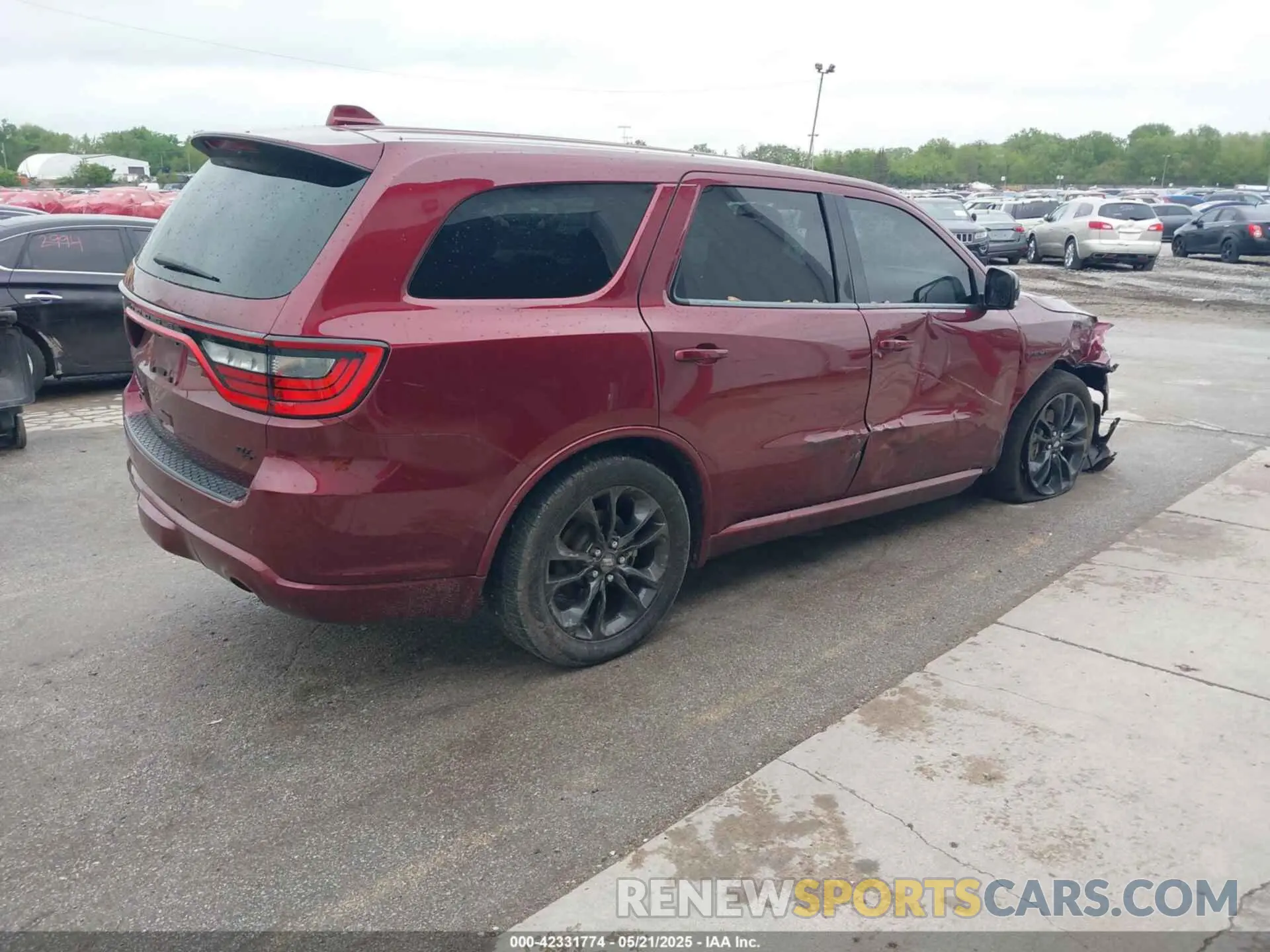 4 Photograph of a damaged car 1C4SDJCT1MC837272 DODGE DURANGO 2021