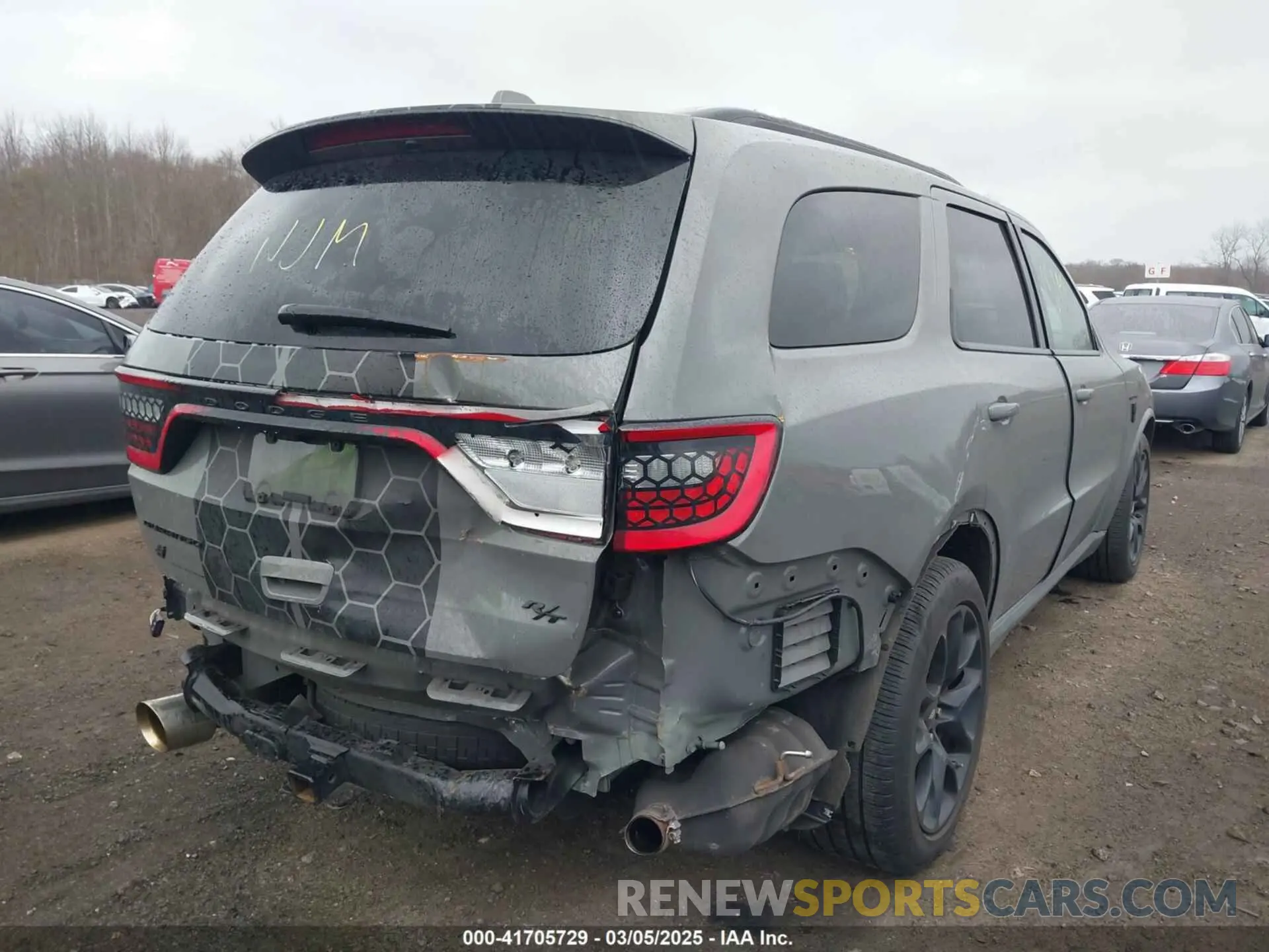 17 Фотография поврежденного автомобиля 1C4SDJCT3MC719806 DODGE DURANGO 2021