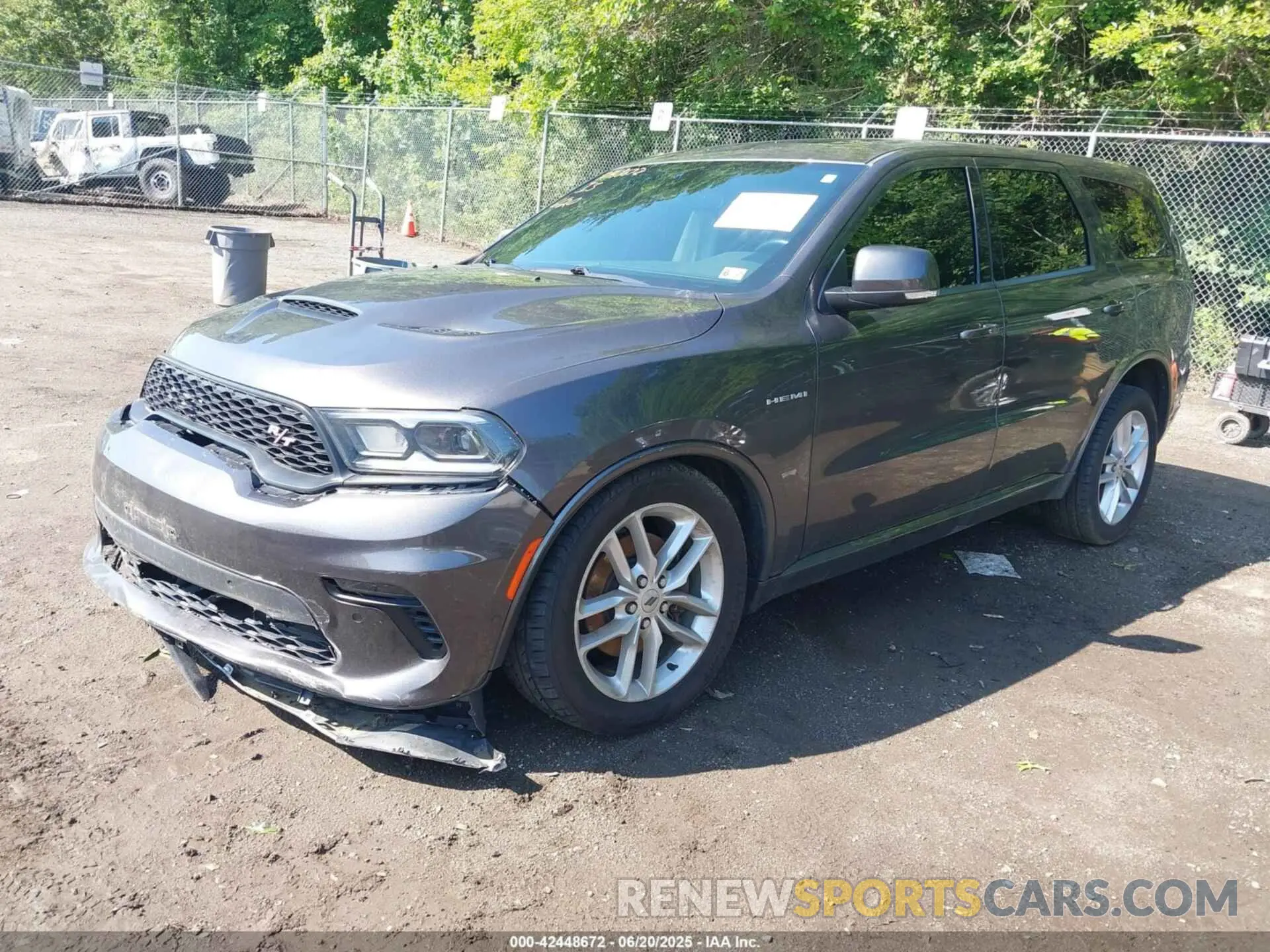 2 Фотография поврежденного автомобиля 1C4SDJCT4MC764432 DODGE DURANGO 2021