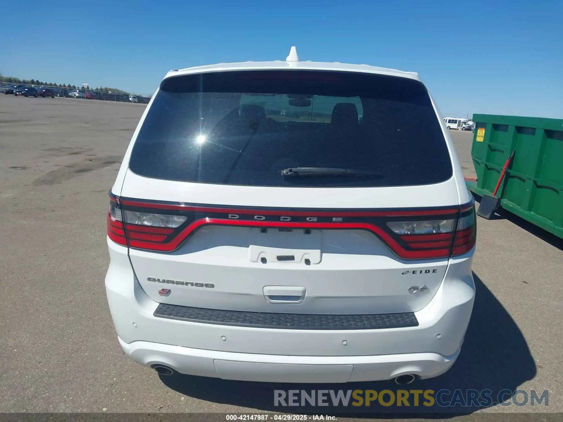 16 Фотография поврежденного автомобиля 1C4SDJCT5MC520580 DODGE DURANGO 2021