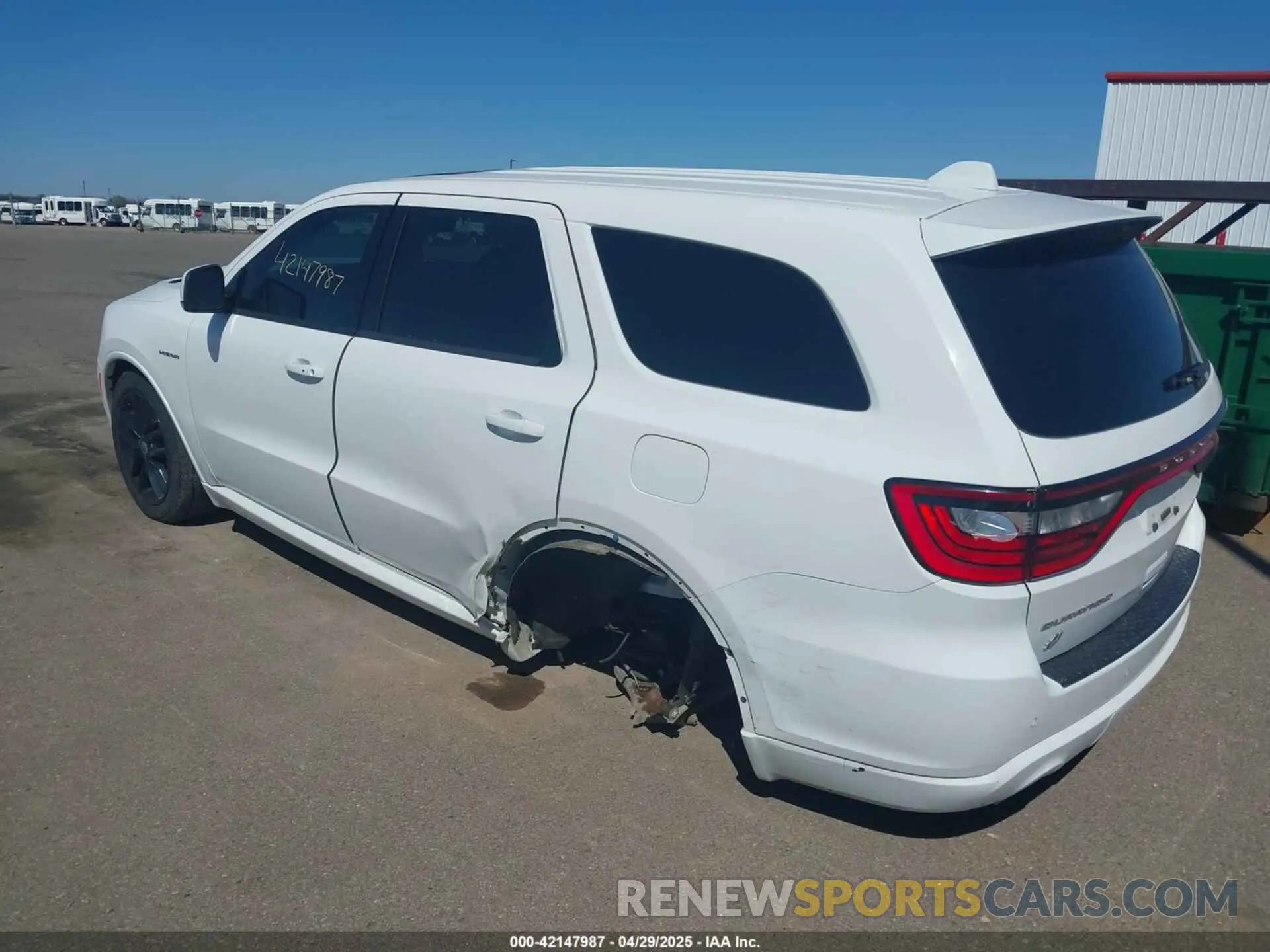 3 Фотография поврежденного автомобиля 1C4SDJCT5MC520580 DODGE DURANGO 2021