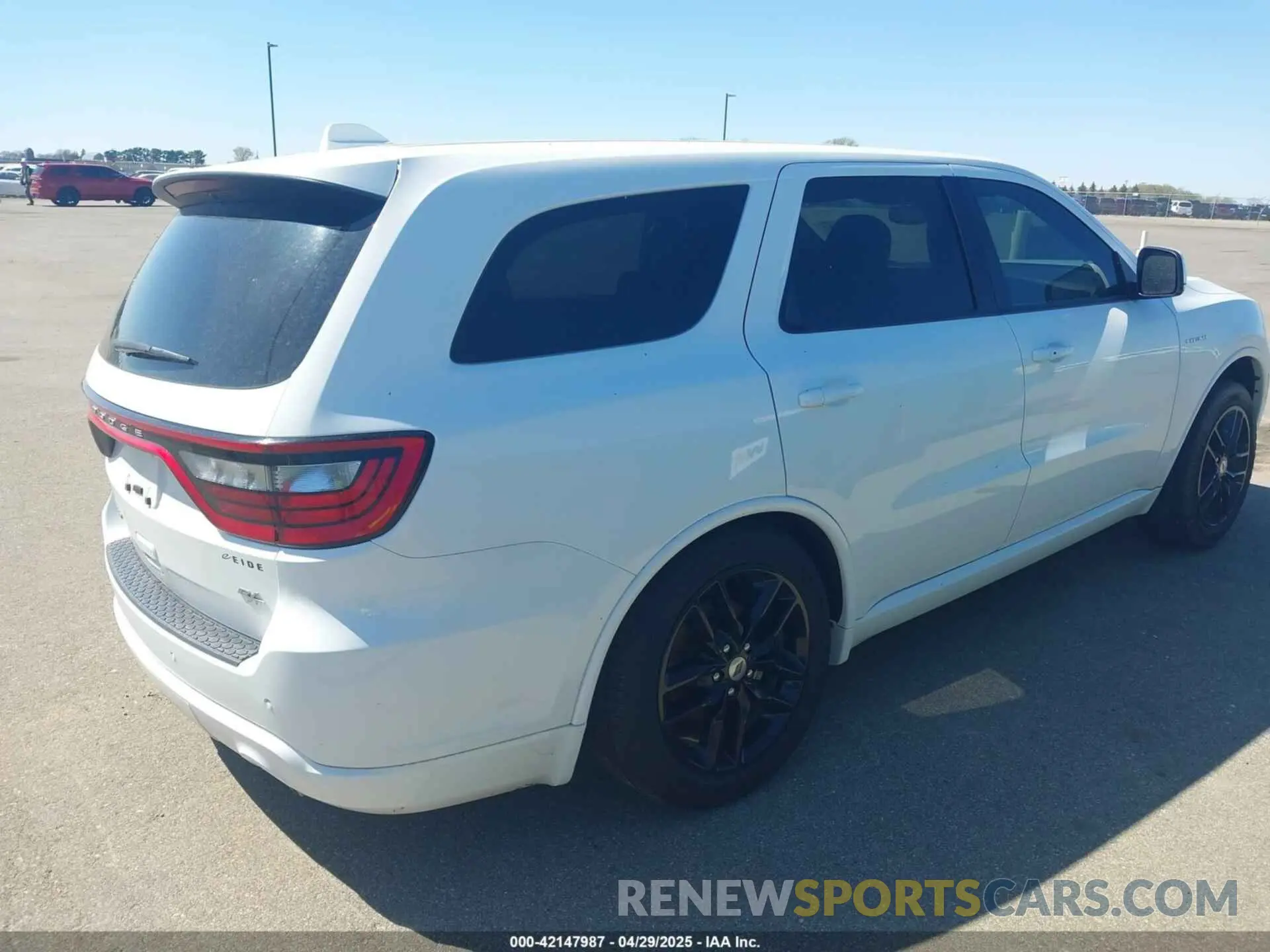 4 Фотография поврежденного автомобиля 1C4SDJCT5MC520580 DODGE DURANGO 2021