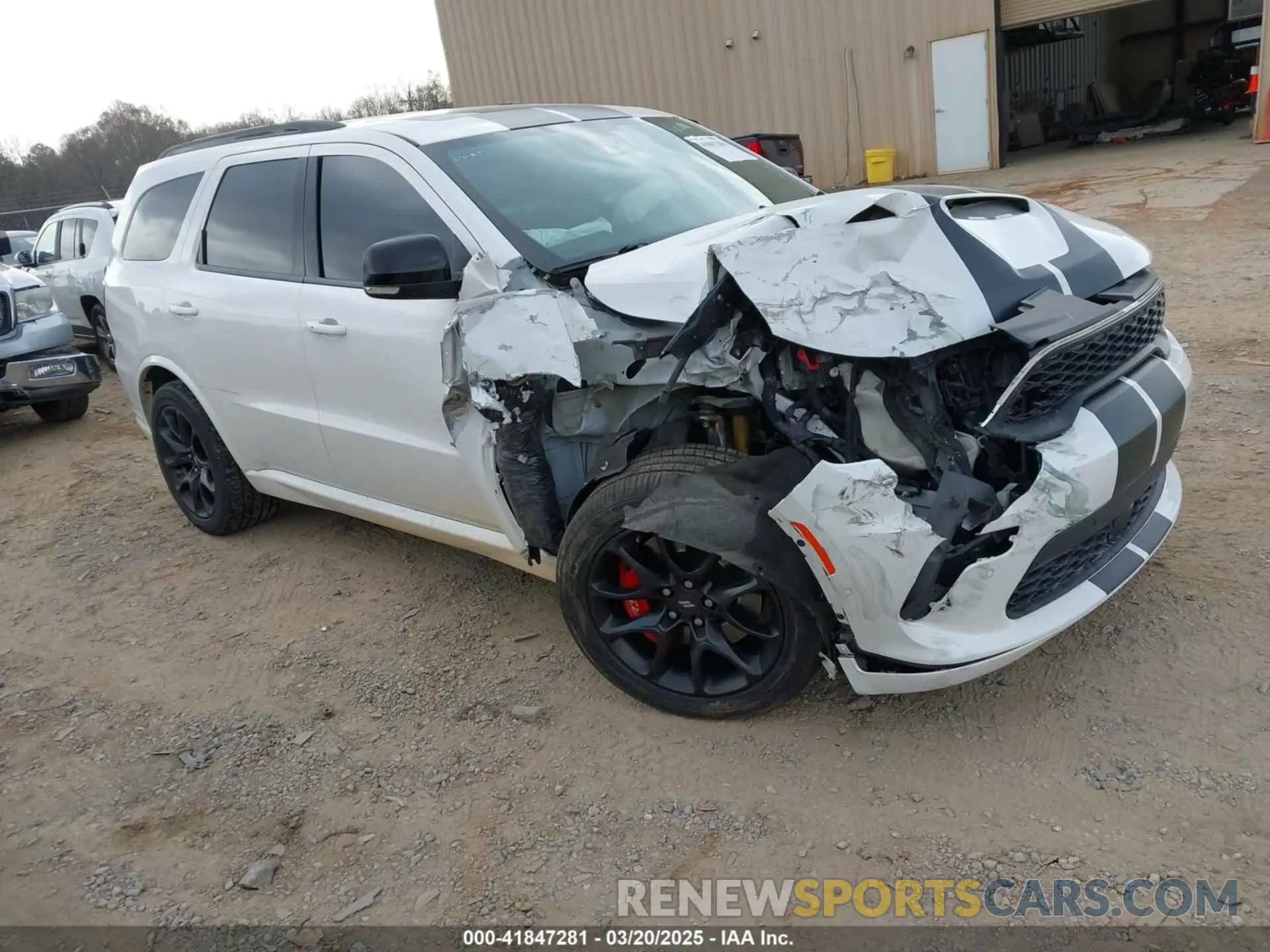 1 Photograph of a damaged car 1C4SDJCT5MC549058 DODGE DURANGO 2021