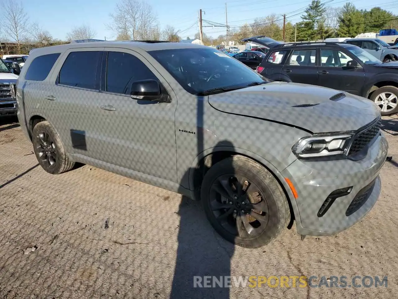 4 Фотография поврежденного автомобиля 1C4SDJCT5MC558889 DODGE DURANGO 2021