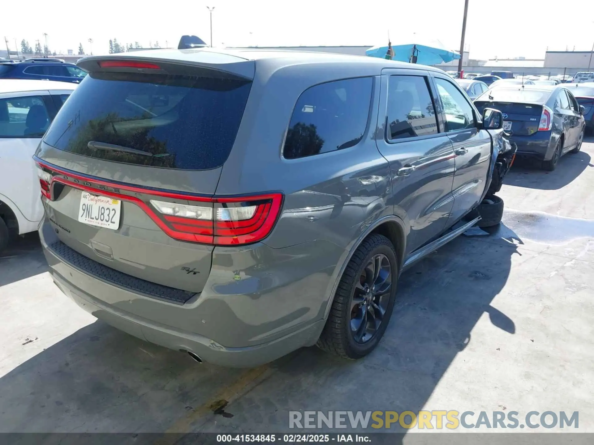 4 Фотография поврежденного автомобиля 1C4SDJCT6MC692651 DODGE DURANGO 2021