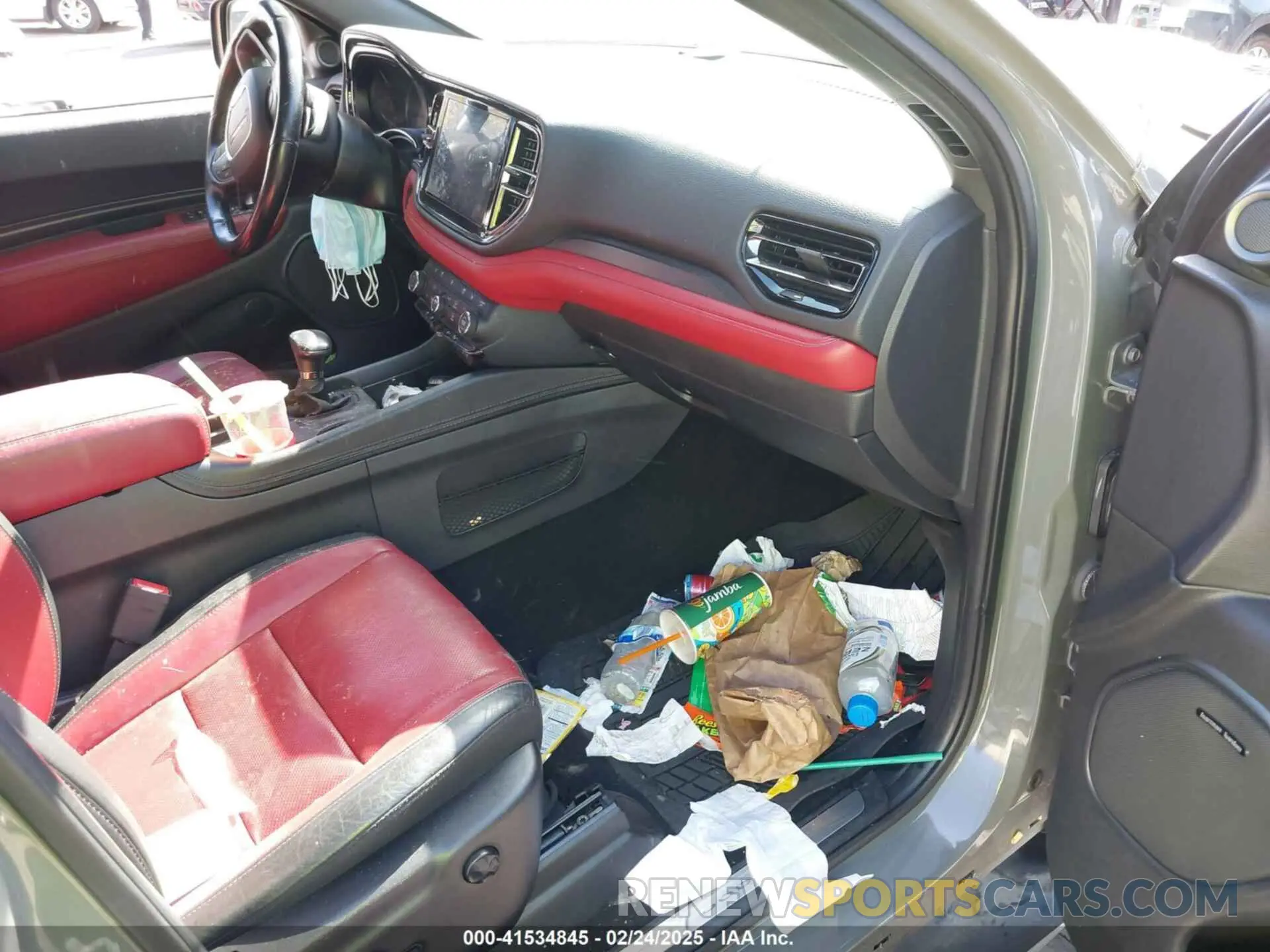 5 Фотография поврежденного автомобиля 1C4SDJCT6MC692651 DODGE DURANGO 2021