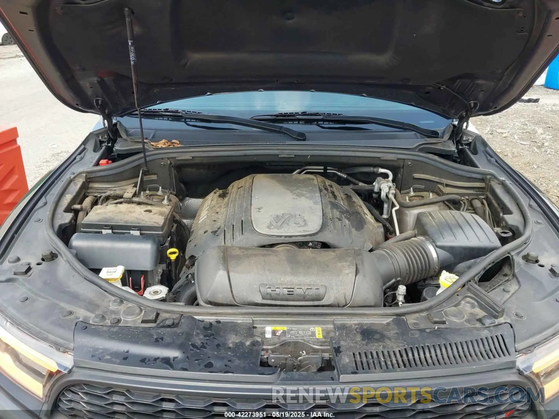 10 Photograph of a damaged car 1C4SDJCT6MC762357 DODGE DURANGO 2021
