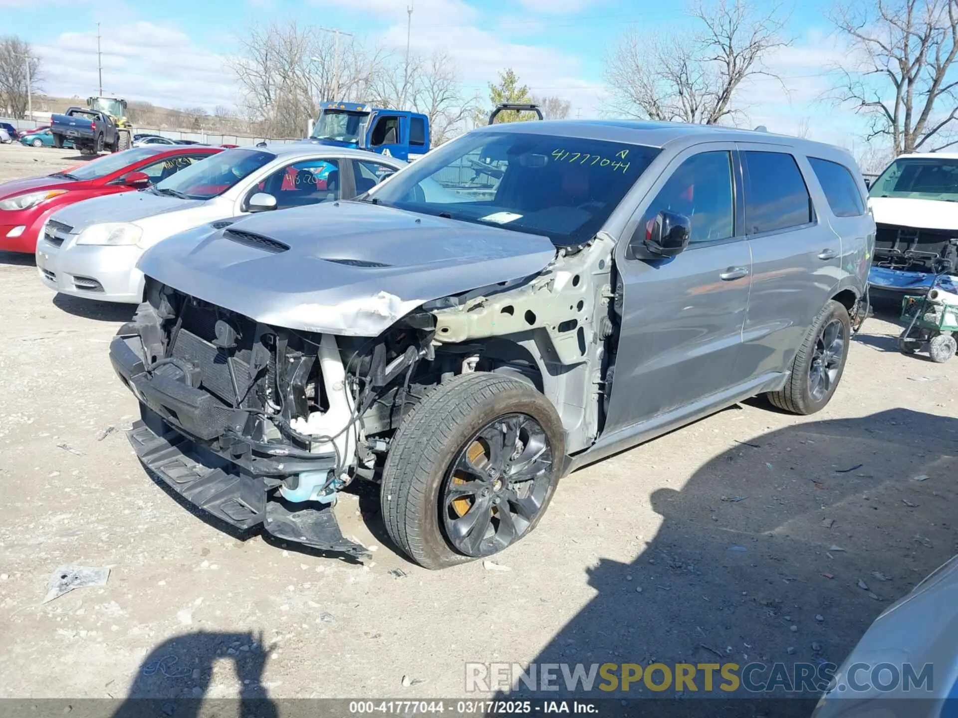 2 Фотография поврежденного автомобиля 1C4SDJCTXMC725098 DODGE DURANGO 2021