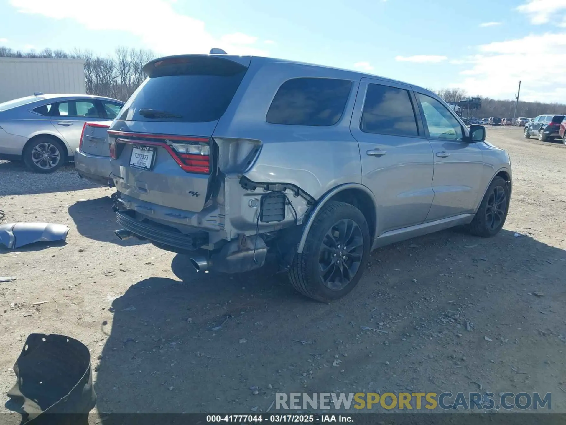 4 Фотография поврежденного автомобиля 1C4SDJCTXMC725098 DODGE DURANGO 2021