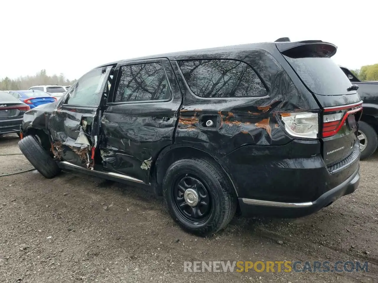 2 Фотография поврежденного автомобиля 1C4SDJFT3MC683255 DODGE DURANGO 2021