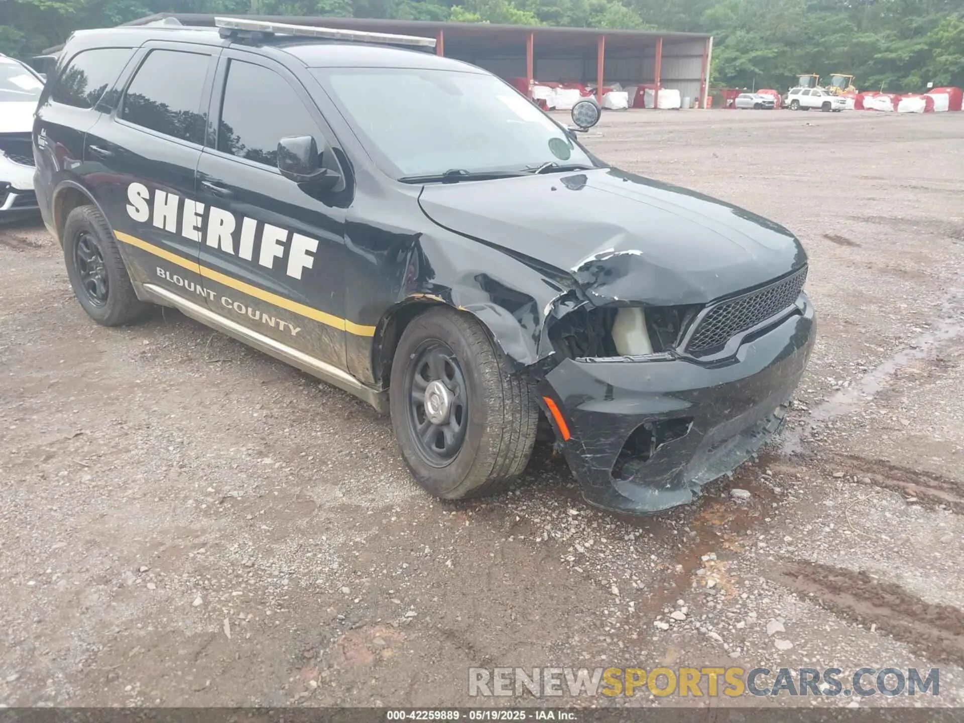 1 Photograph of a damaged car 1C4SDJFT8MC823610 DODGE DURANGO 2021
