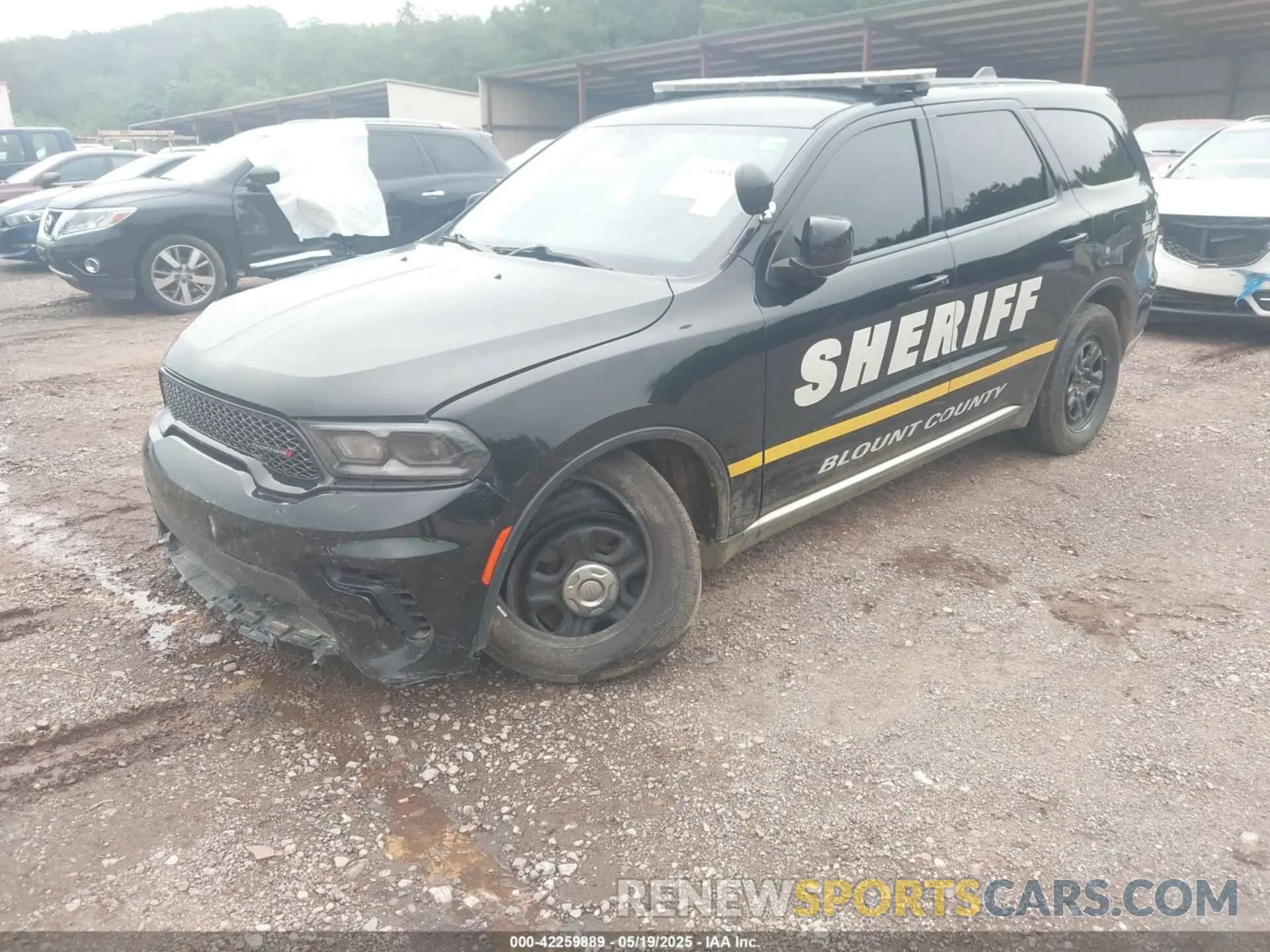 2 Photograph of a damaged car 1C4SDJFT8MC823610 DODGE DURANGO 2021