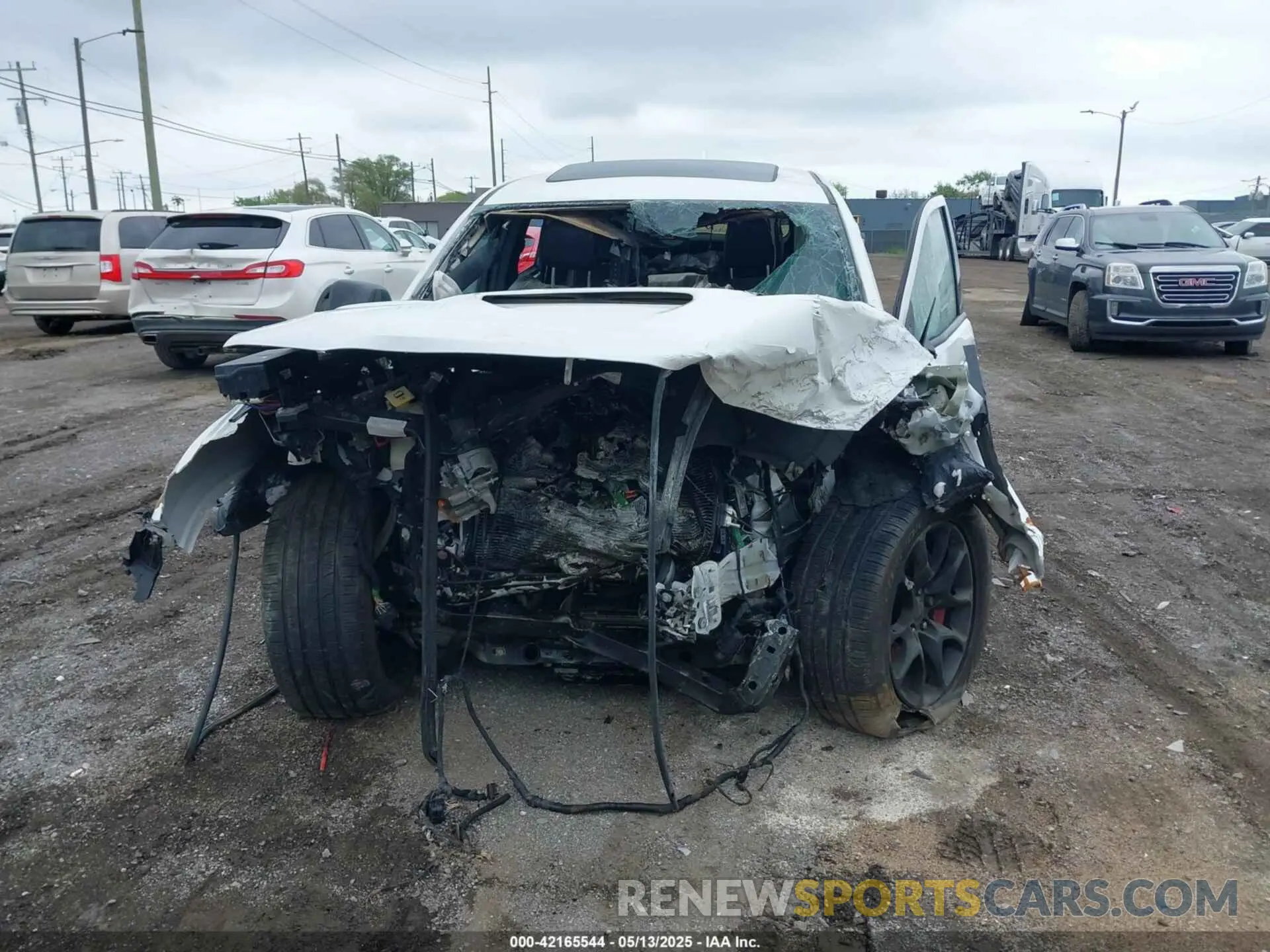 11 Фотография поврежденного автомобиля 1C4SDJGJ4MC574235 DODGE DURANGO 2021