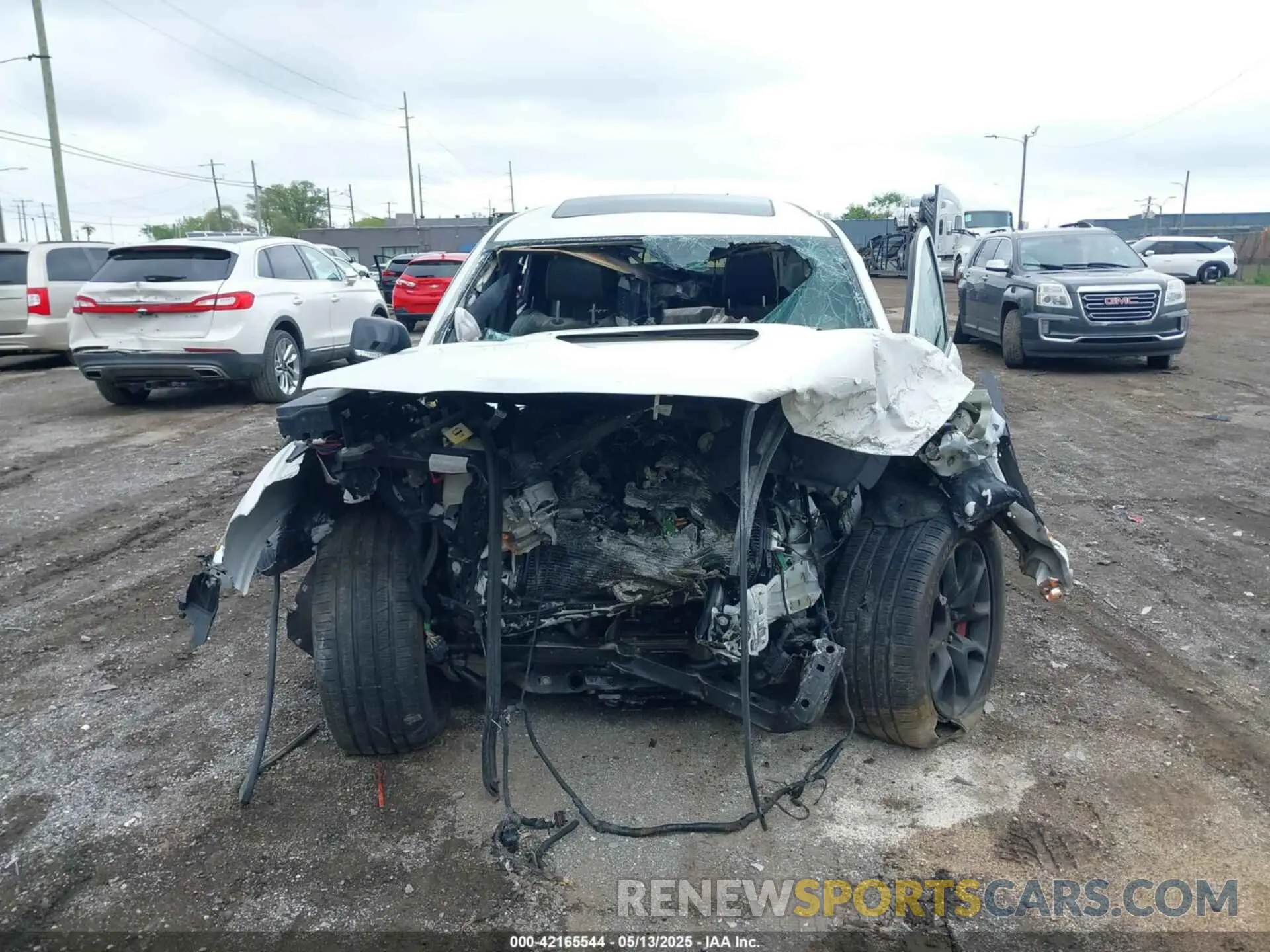 6 Фотография поврежденного автомобиля 1C4SDJGJ4MC574235 DODGE DURANGO 2021
