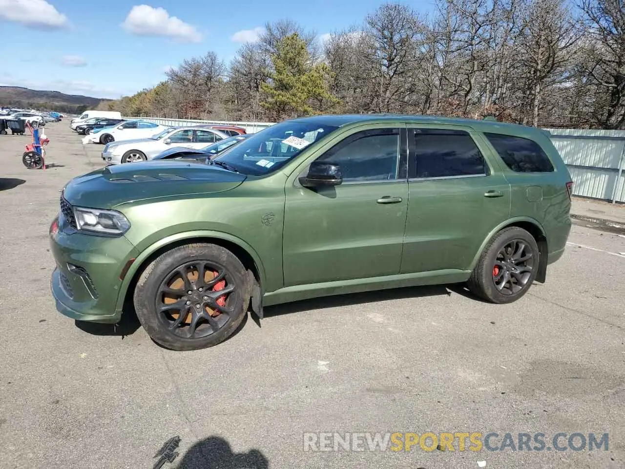 1 Фотография поврежденного автомобиля 1C4SDJH90MC232348 DODGE DURANGO 2021