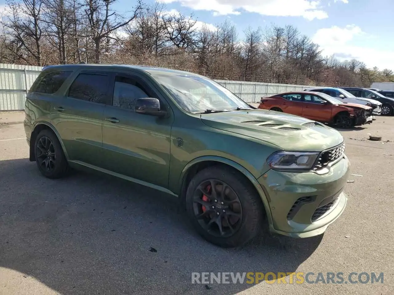 4 Фотография поврежденного автомобиля 1C4SDJH90MC232348 DODGE DURANGO 2021
