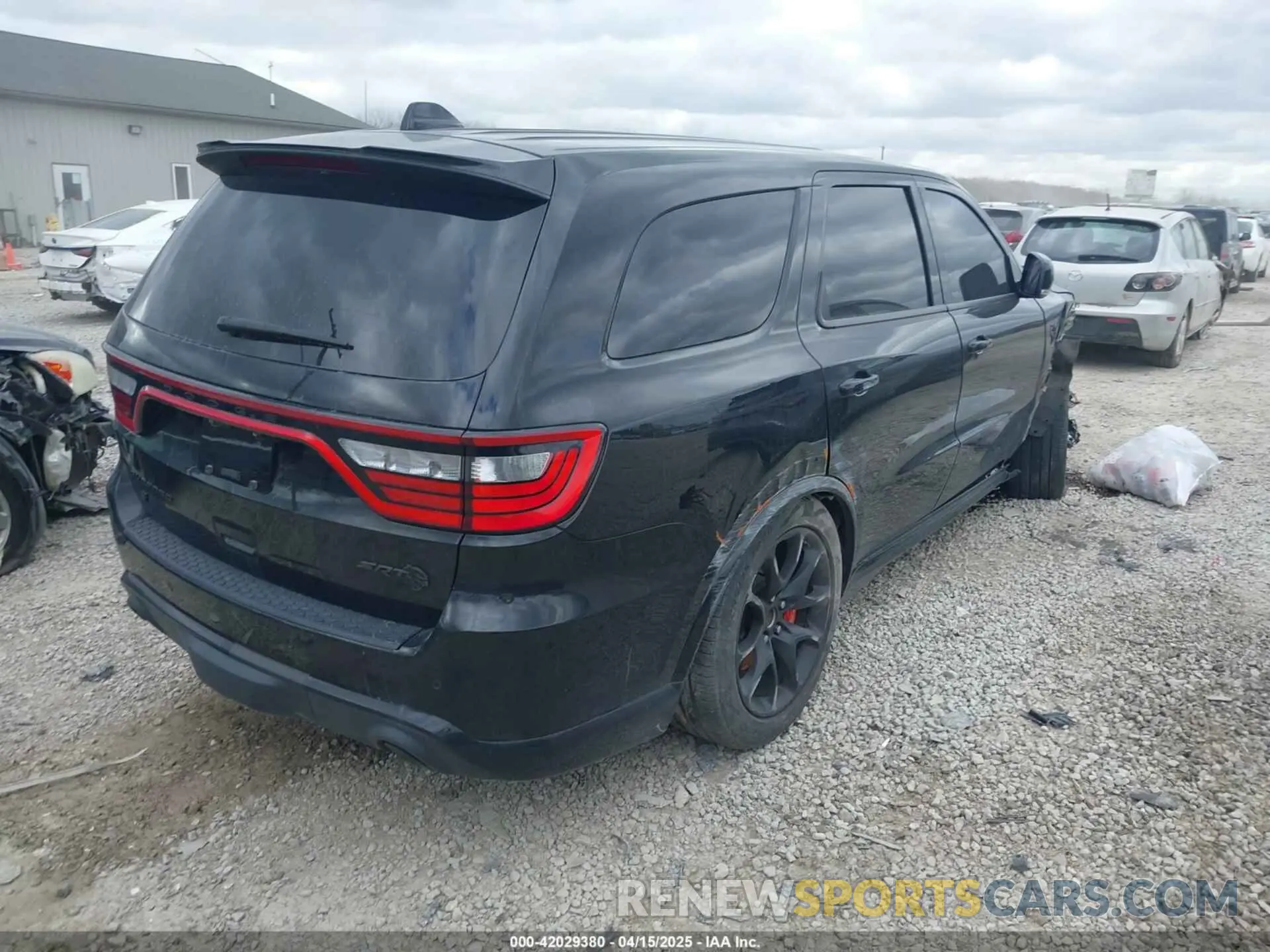 4 Фотография поврежденного автомобиля 1C4SDJH91MC682235 DODGE DURANGO 2021