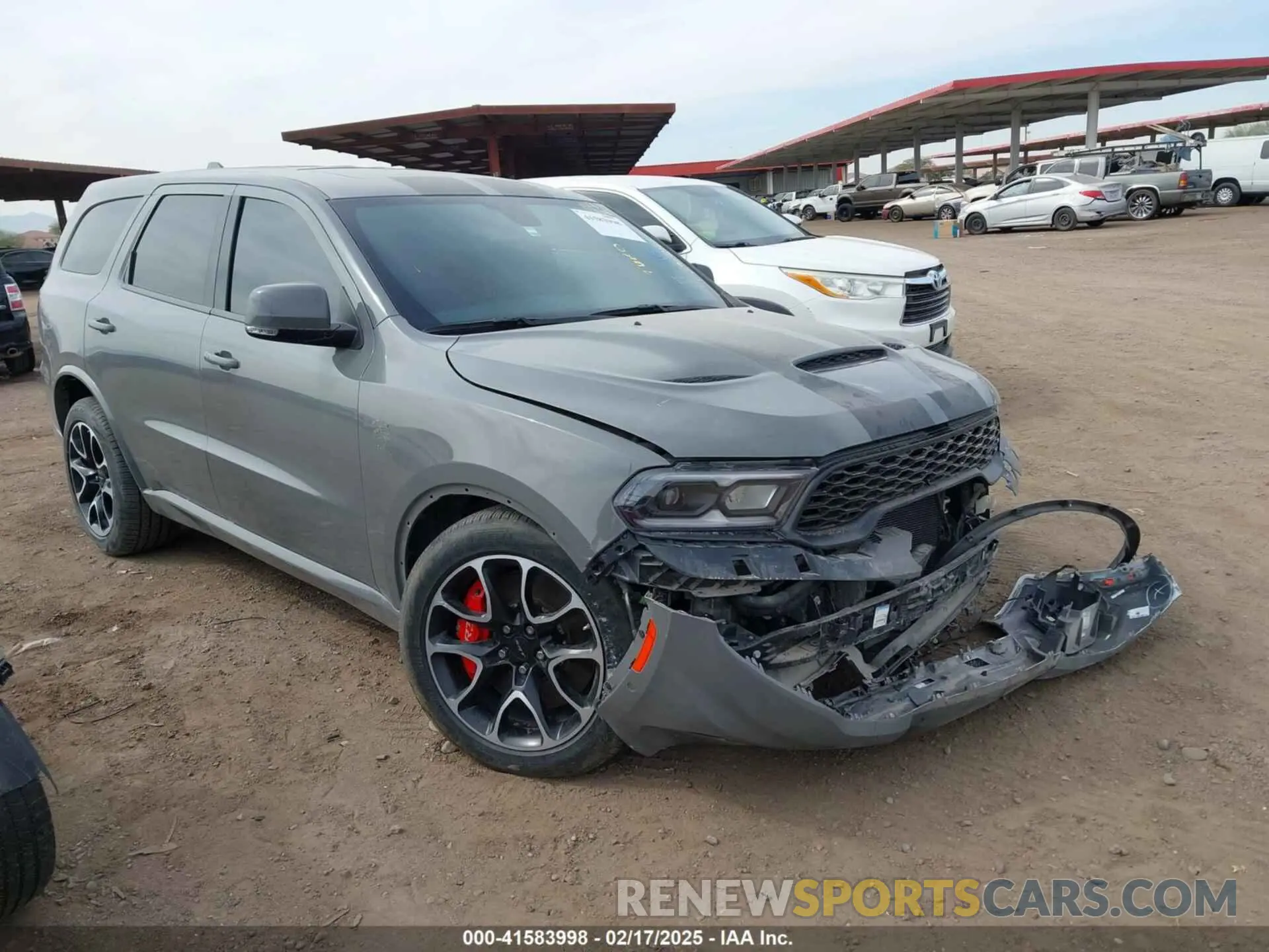 1 Фотография поврежденного автомобиля 1C4SDJH93MC746209 DODGE DURANGO 2021
