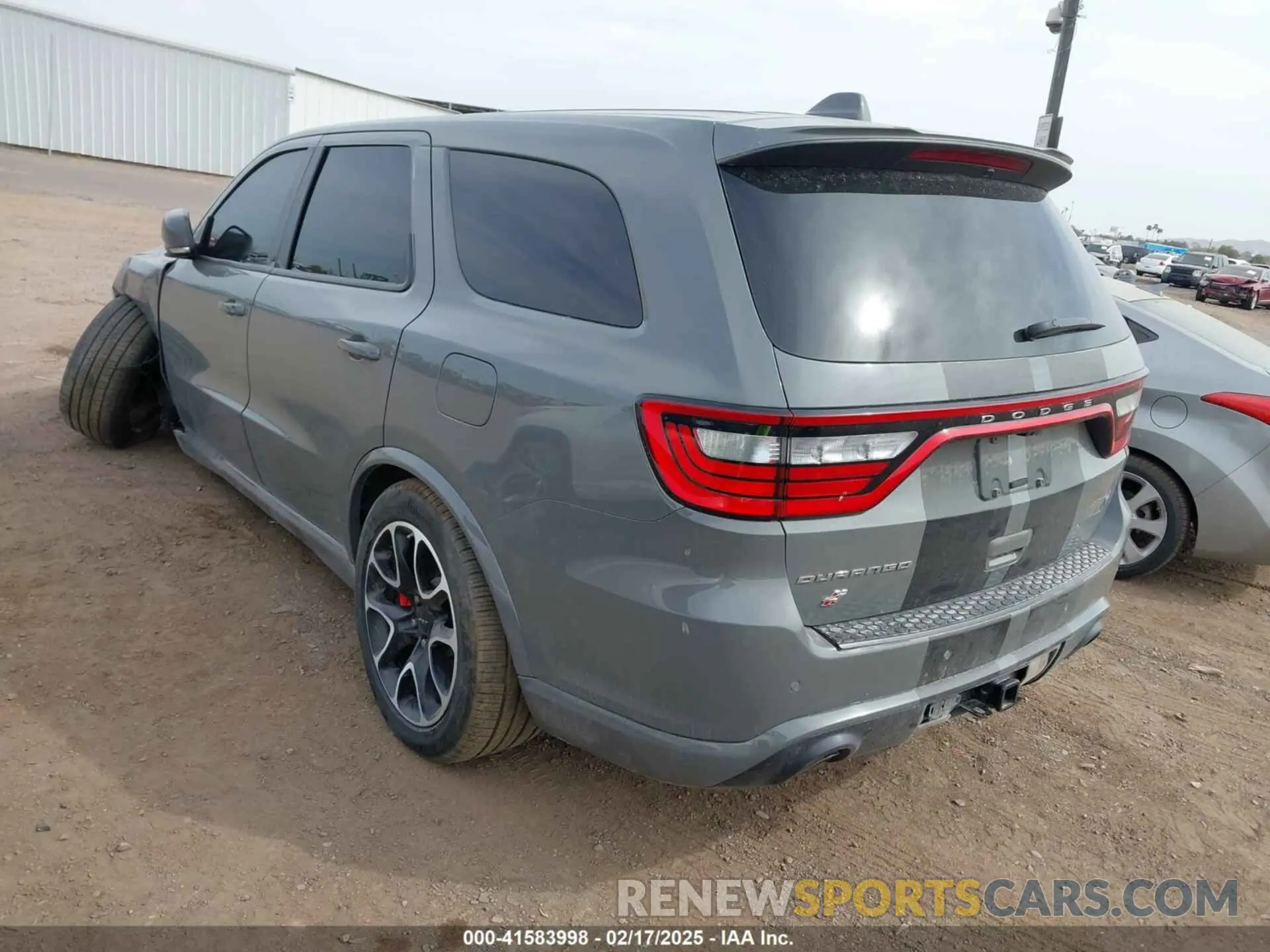 3 Фотография поврежденного автомобиля 1C4SDJH93MC746209 DODGE DURANGO 2021