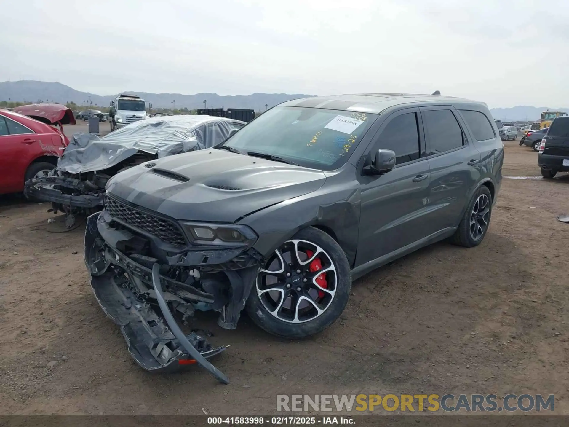 6 Фотография поврежденного автомобиля 1C4SDJH93MC746209 DODGE DURANGO 2021